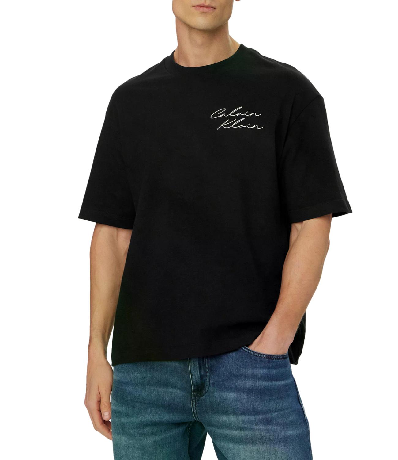 Tshirt nera 16S April Graphic Seasonal Fashion ck
