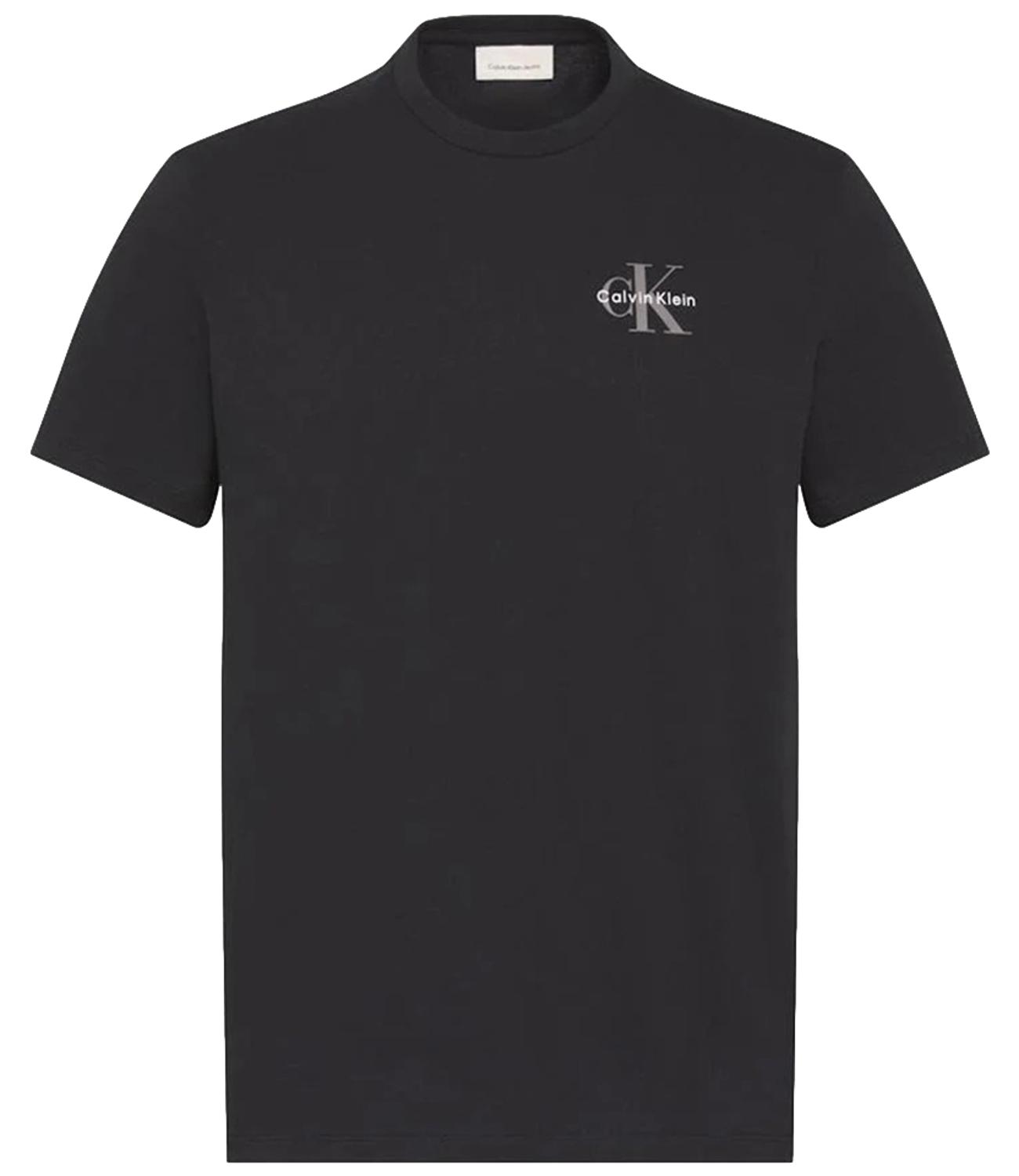 Calvin Klein t-shirt uomo nera jersey