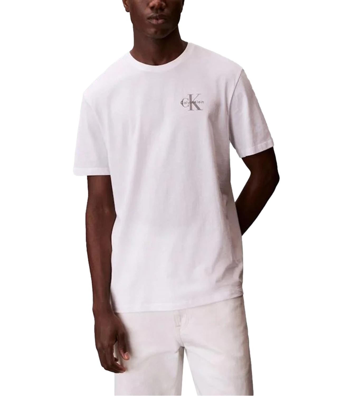 Calvin Klein t-shirt uomo bianca jersey
