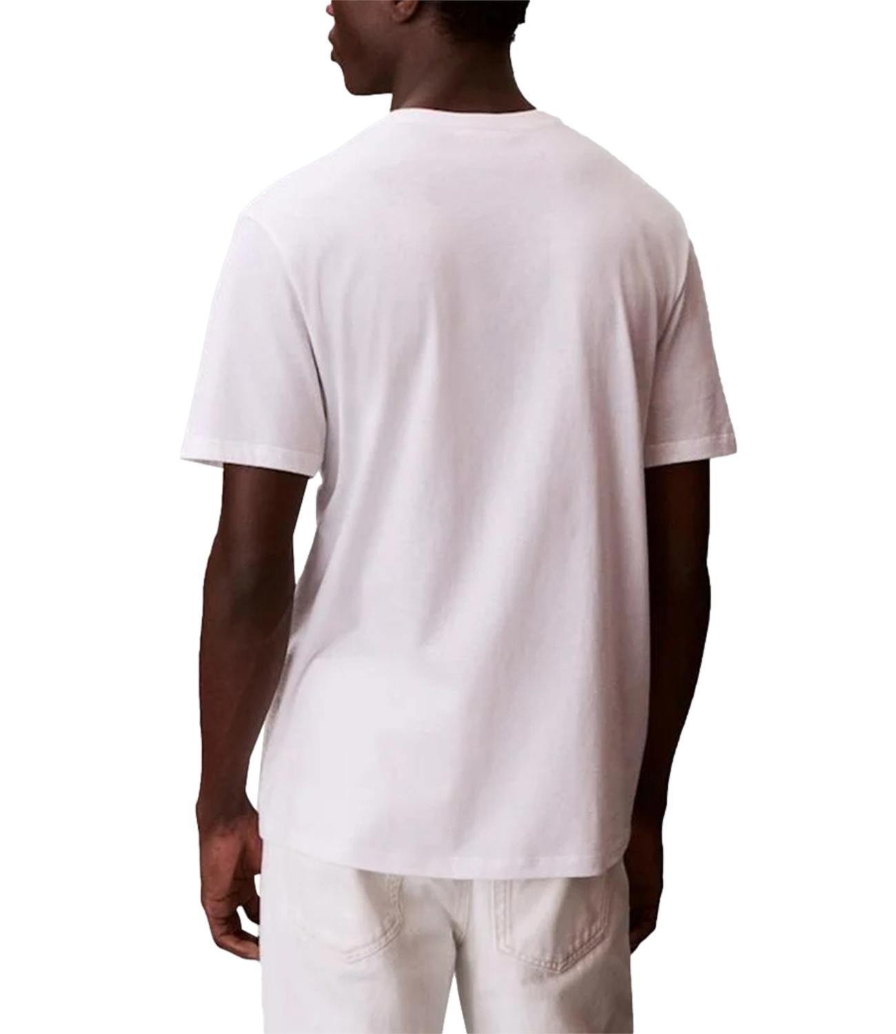 Calvin Klein t-shirt uomo bianca jersey
