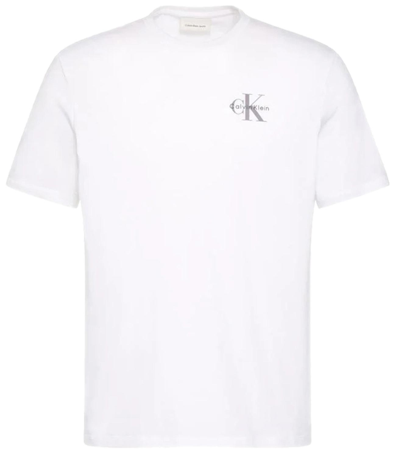 Calvin Klein t-shirt uomo bianca jersey