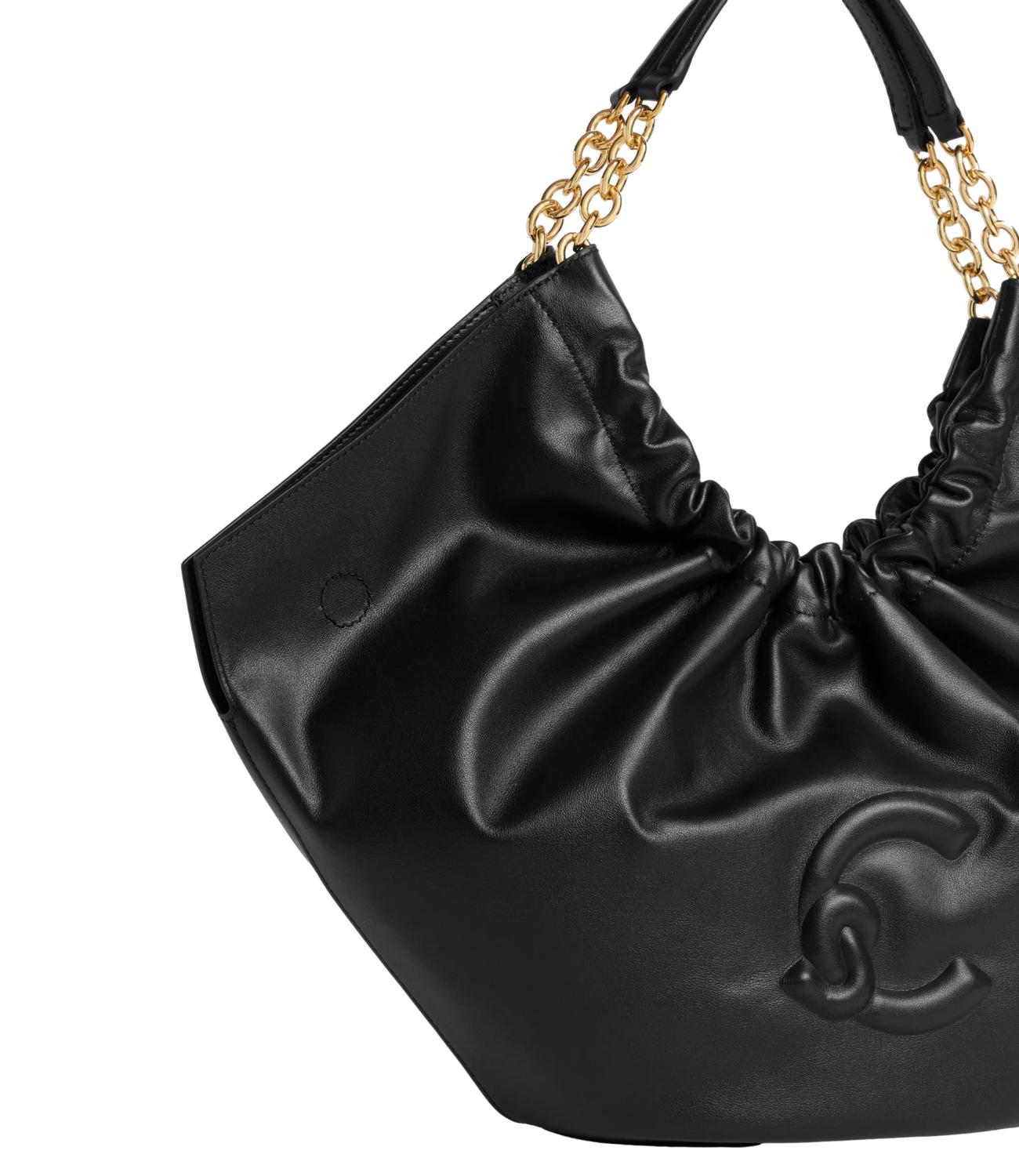 COCCINELLE borsa nera donna