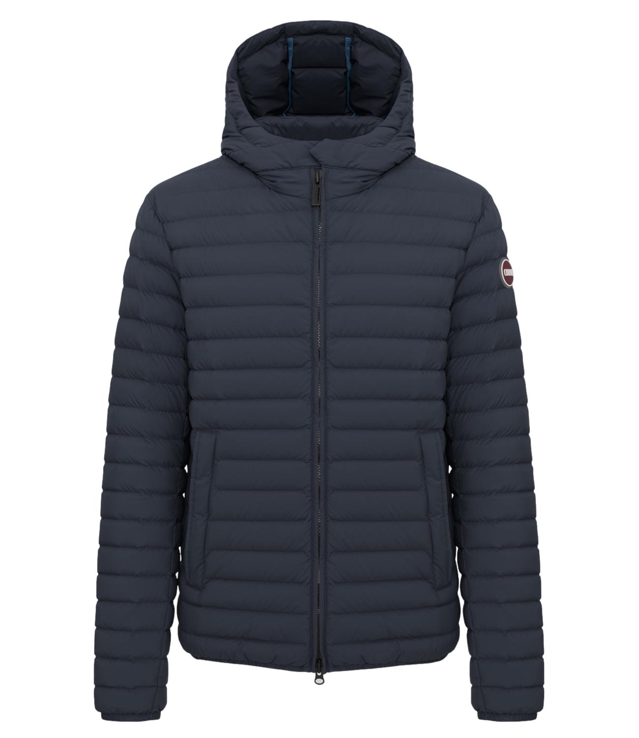 Hoodie Quilted Jacket,Natural Down Light Weight