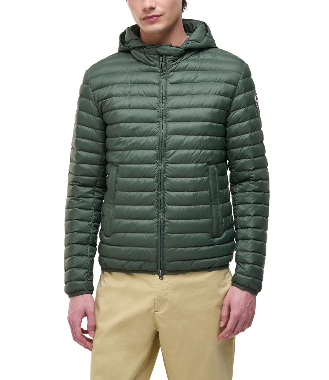 Hoodie Quilted Jacket Natural Down Light Weight Jeep ice