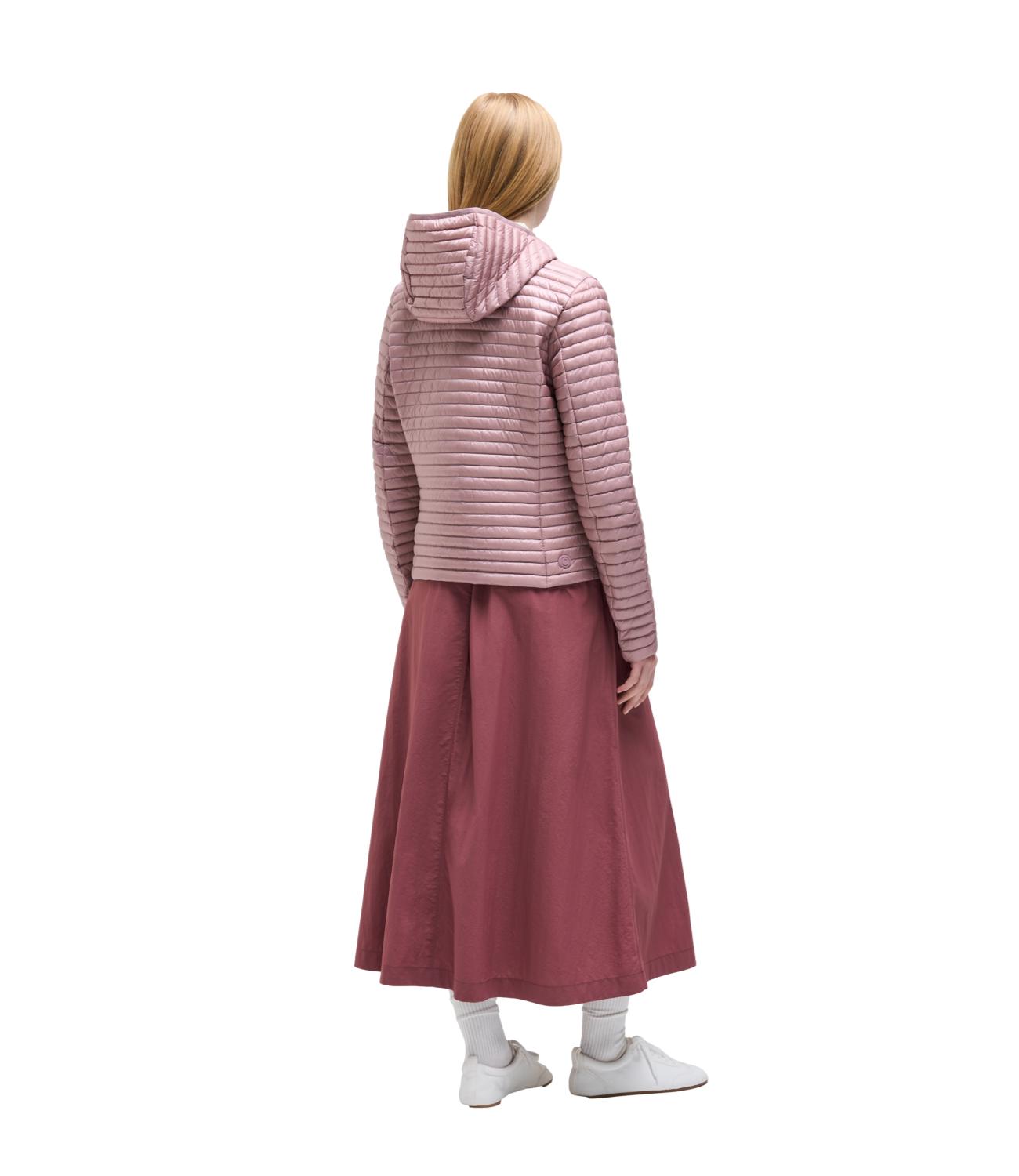 Quilted Jacket With Hood, Natural Down Light Weight