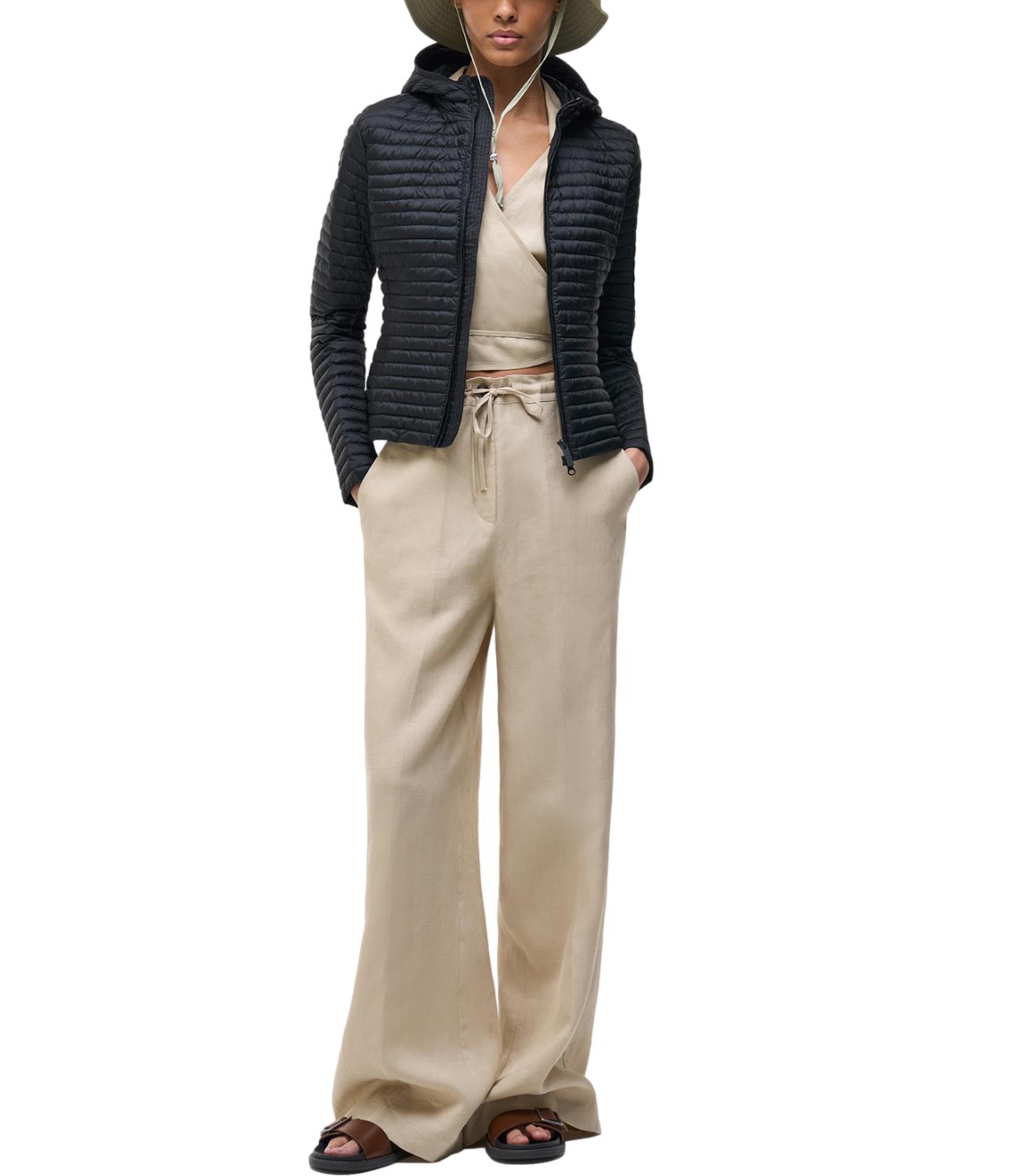 Quilted Jacket With Hood, Natural Down Light Weight