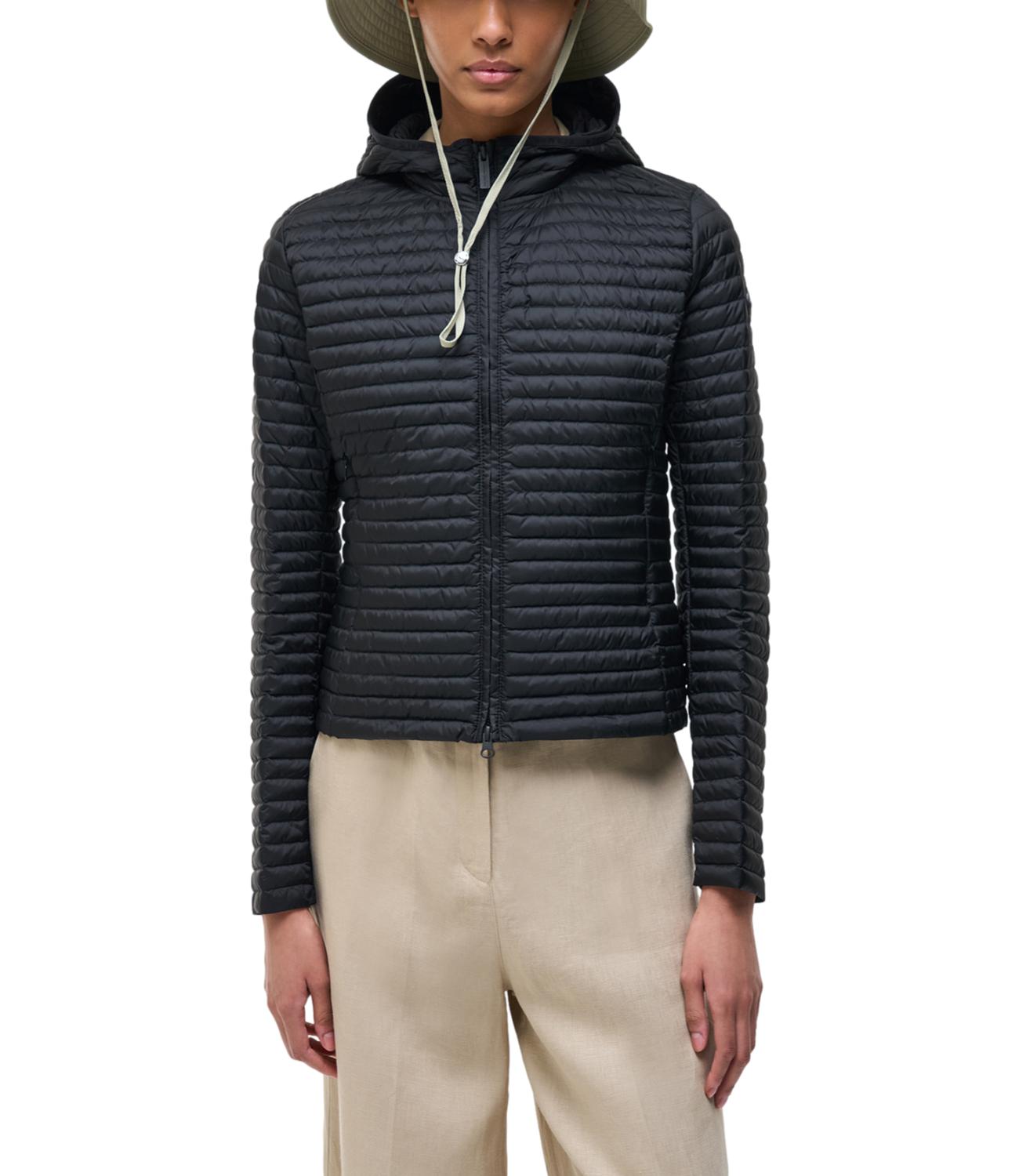 Quilted Jacket With Hood, Natural Down Light Weight