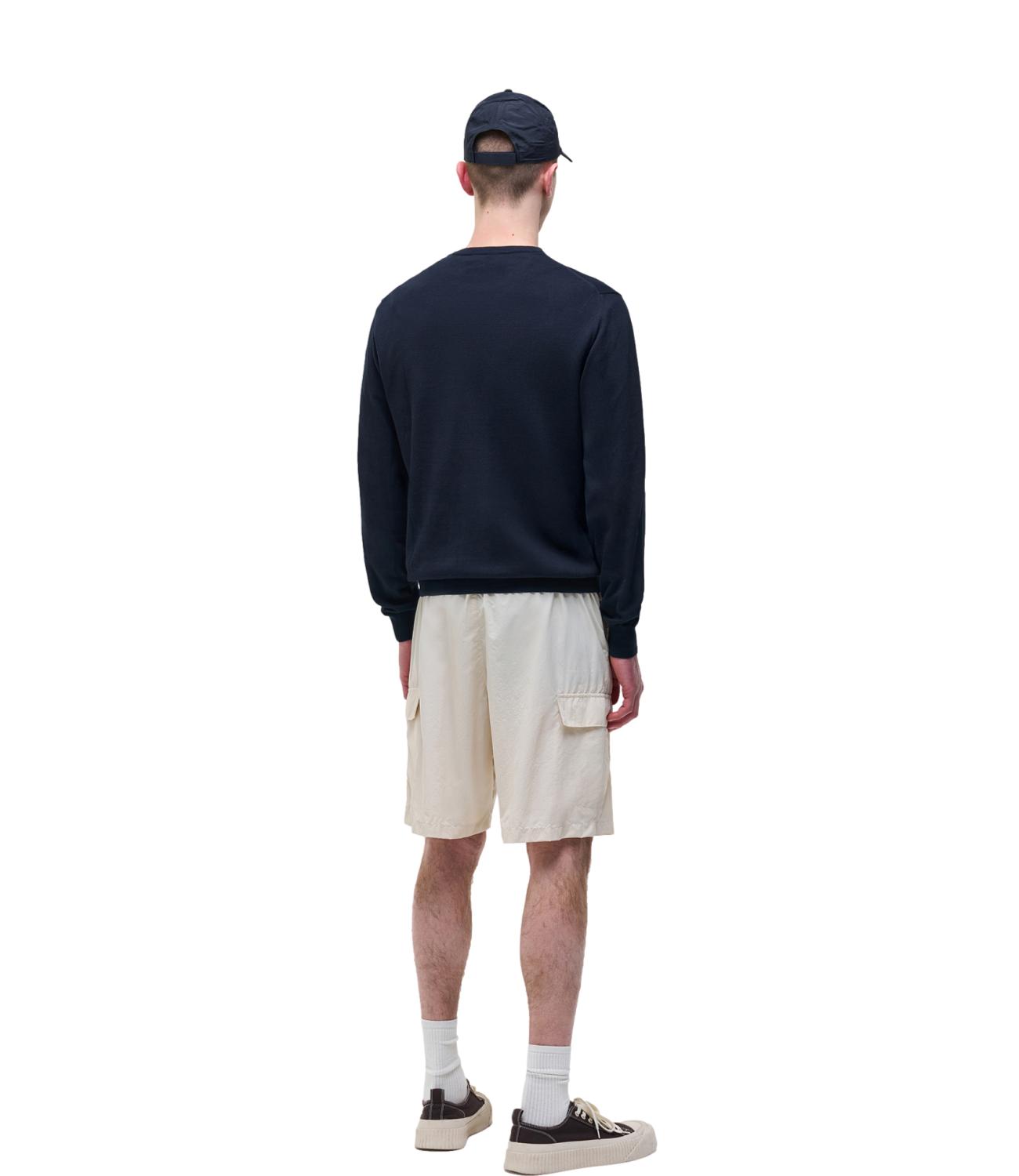 Long Sleeves Cotton Crewneck Jumper
