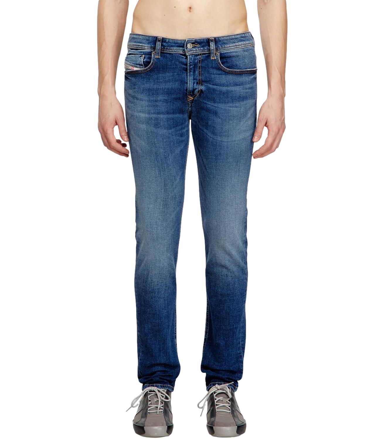 Jeans SLEENKER Diesel uomo blu denim scuro
