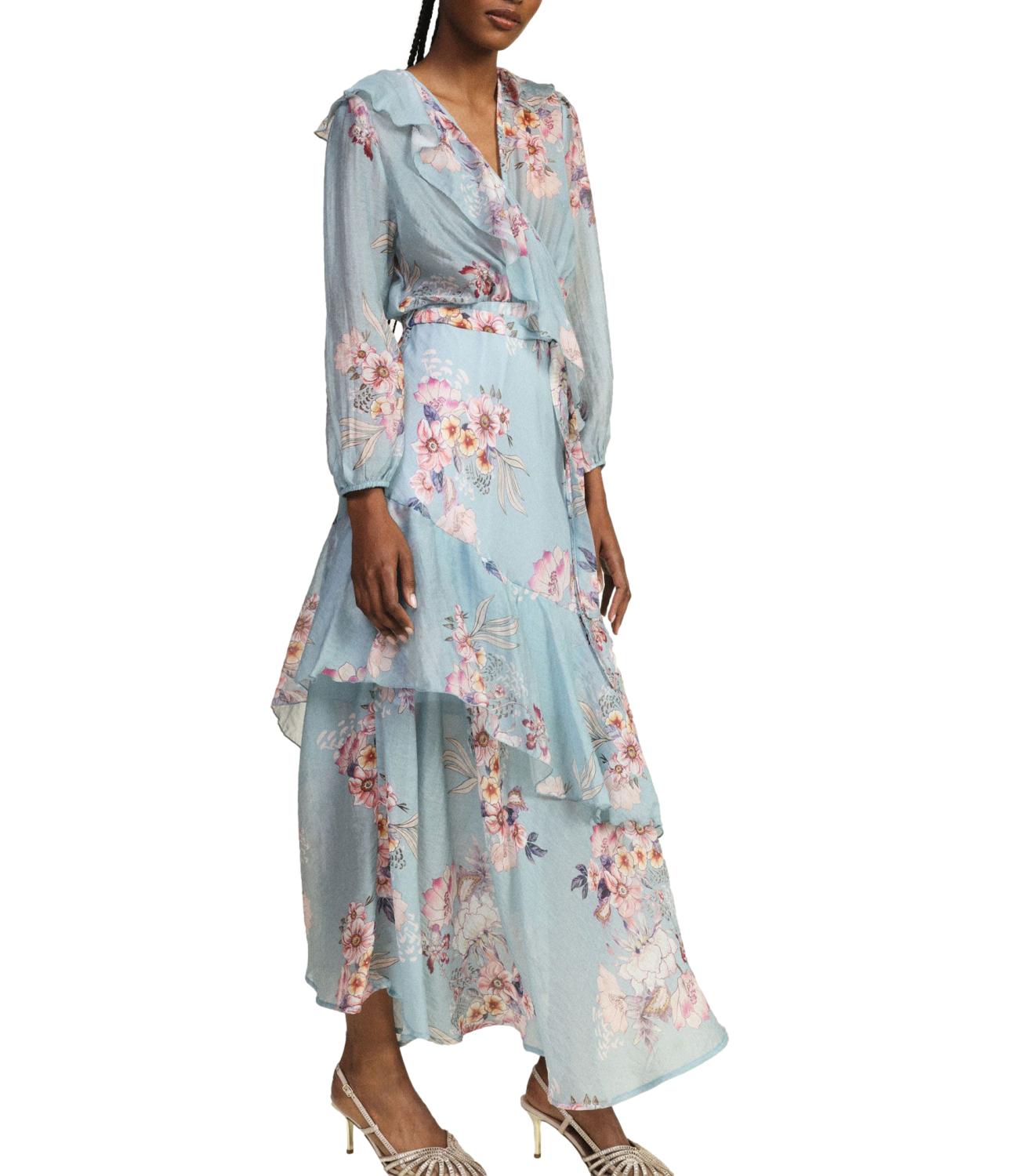 Motel Camicia Riga Celeste Donna