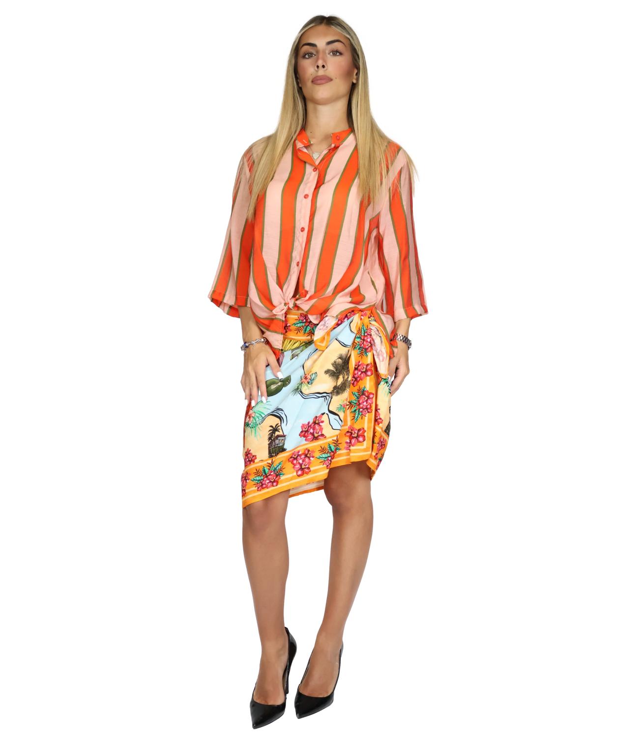Dixie Gonna Multicolor Donna