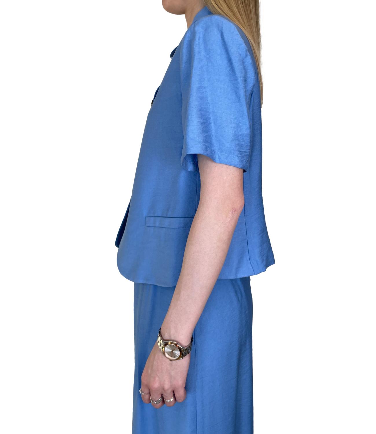 Dixie Giacca Celeste Donna
