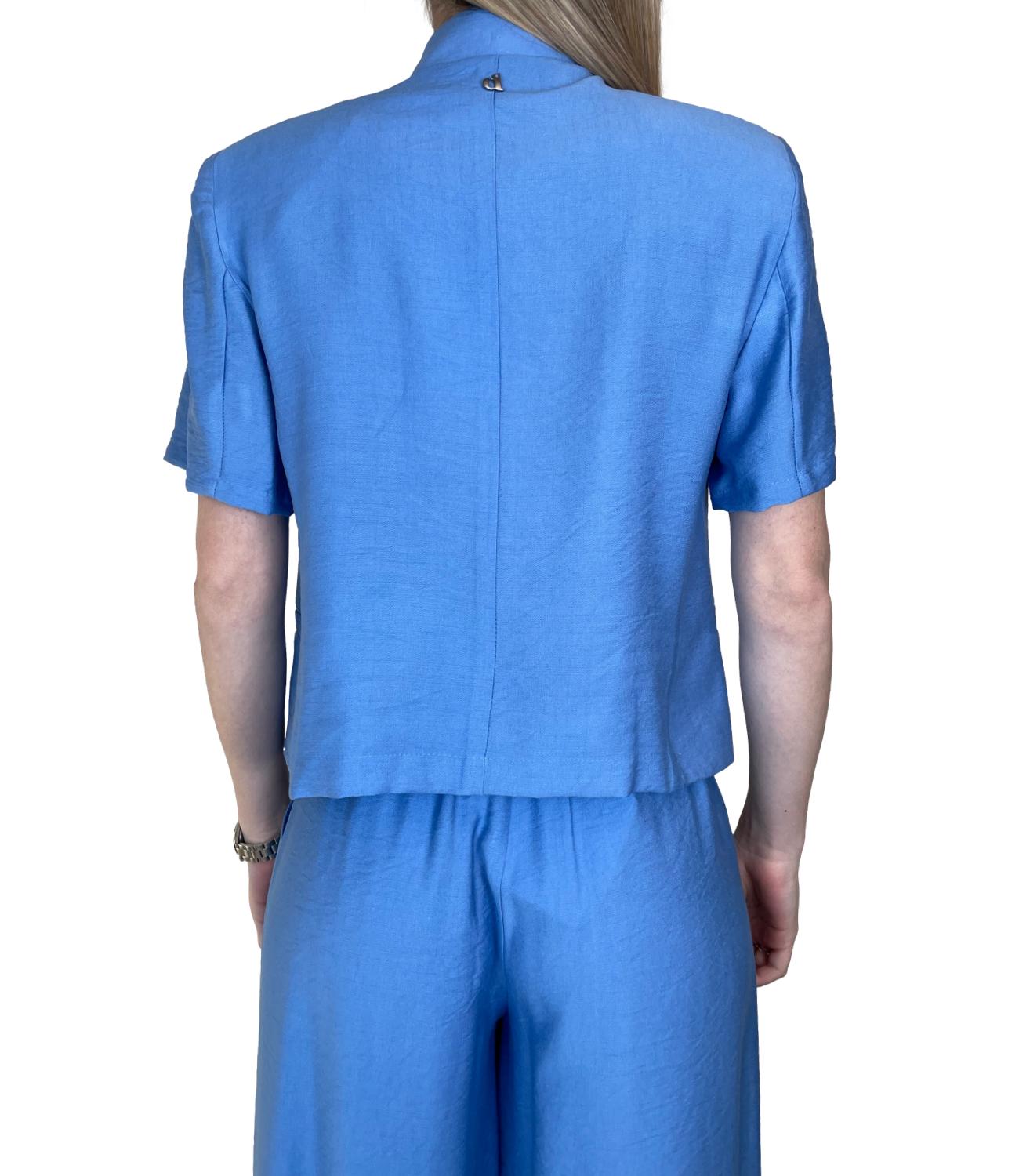 Dixie Giacca Celeste Donna