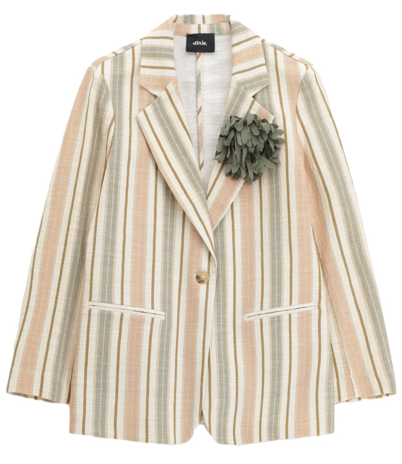 Dixie Giacca Rosa/Verde Donna