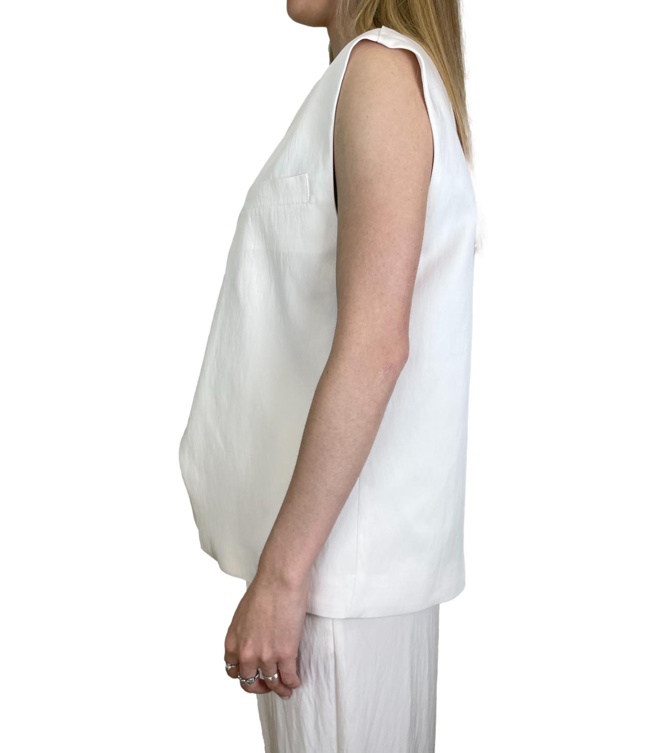 Dixie Gilet Bianco Donna
