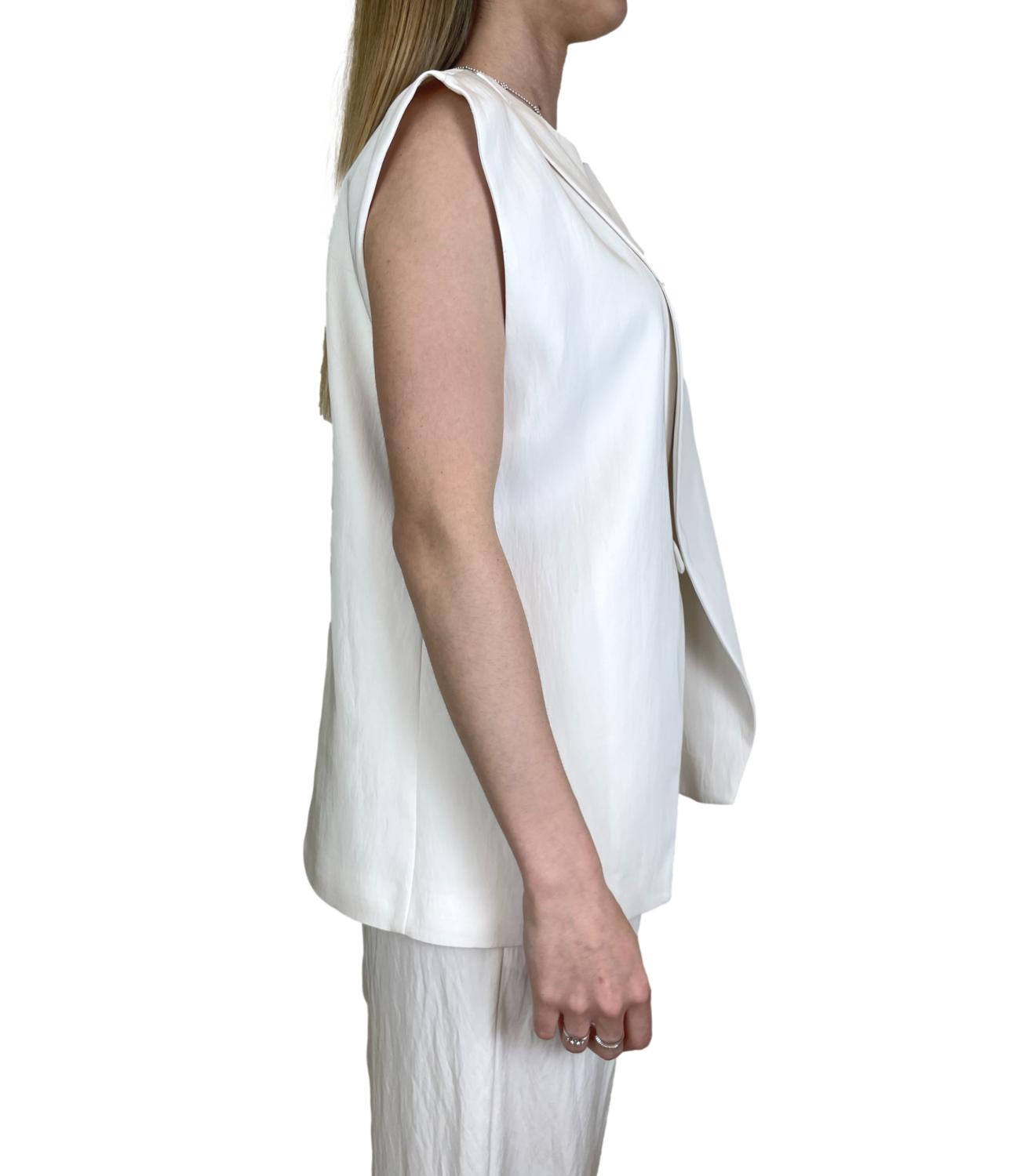 Dixie Gilet Bianco Donna