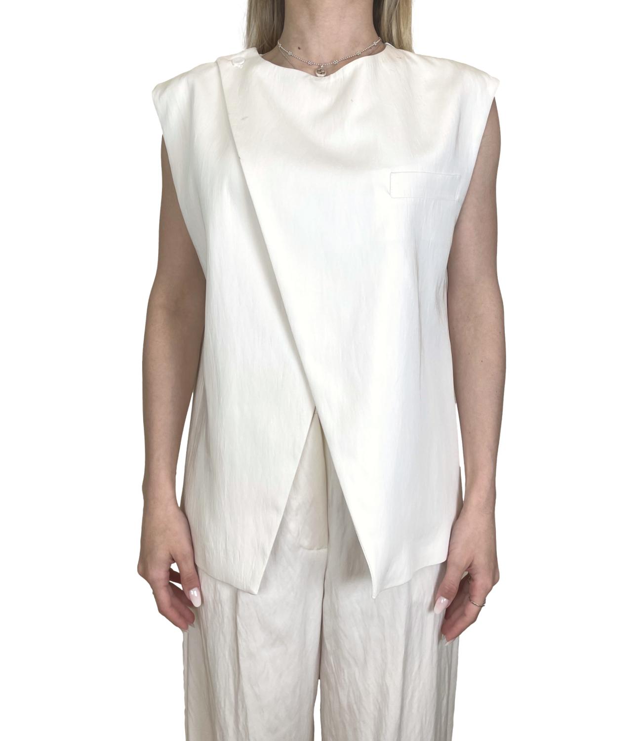 Dixie Gilet Bianco Donna