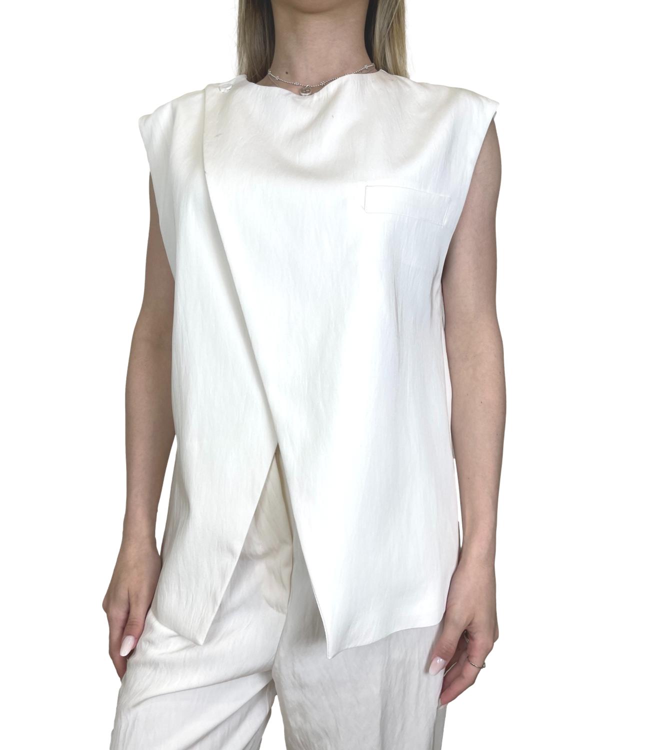 Dixie Gilet Bianco Donna