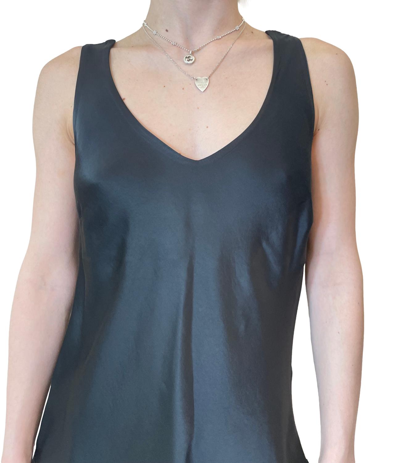 Dixie Canotta Nero Donna