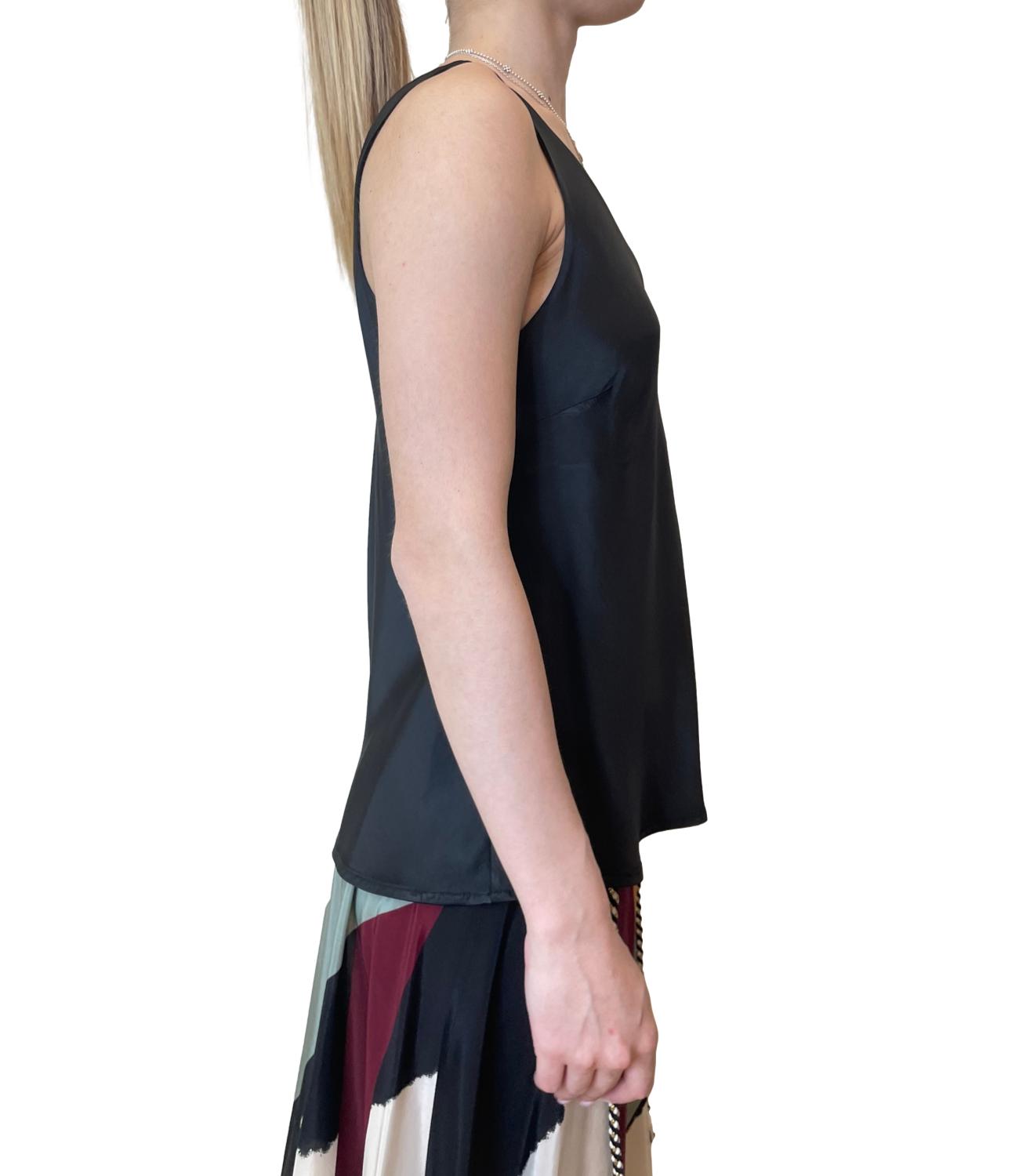 Dixie Canotta Nero Donna