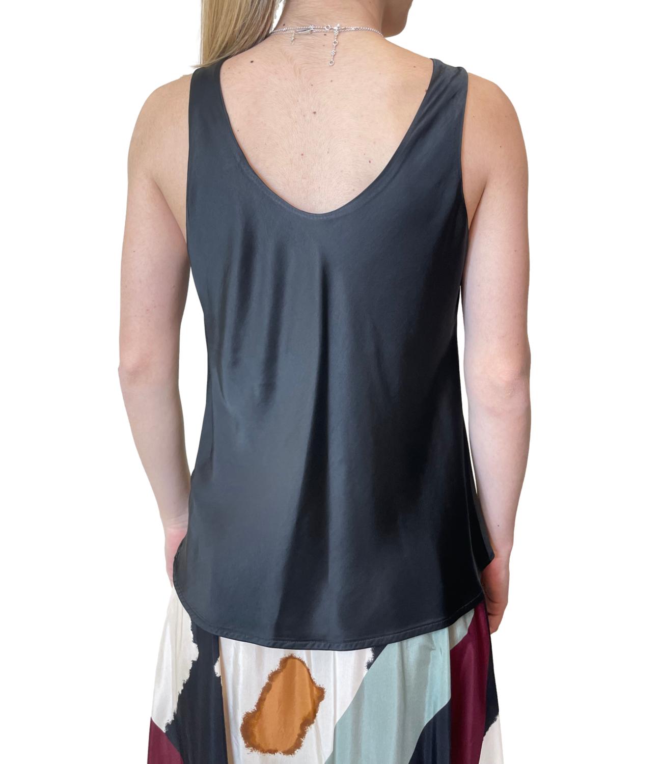 Dixie Canotta Nero Donna