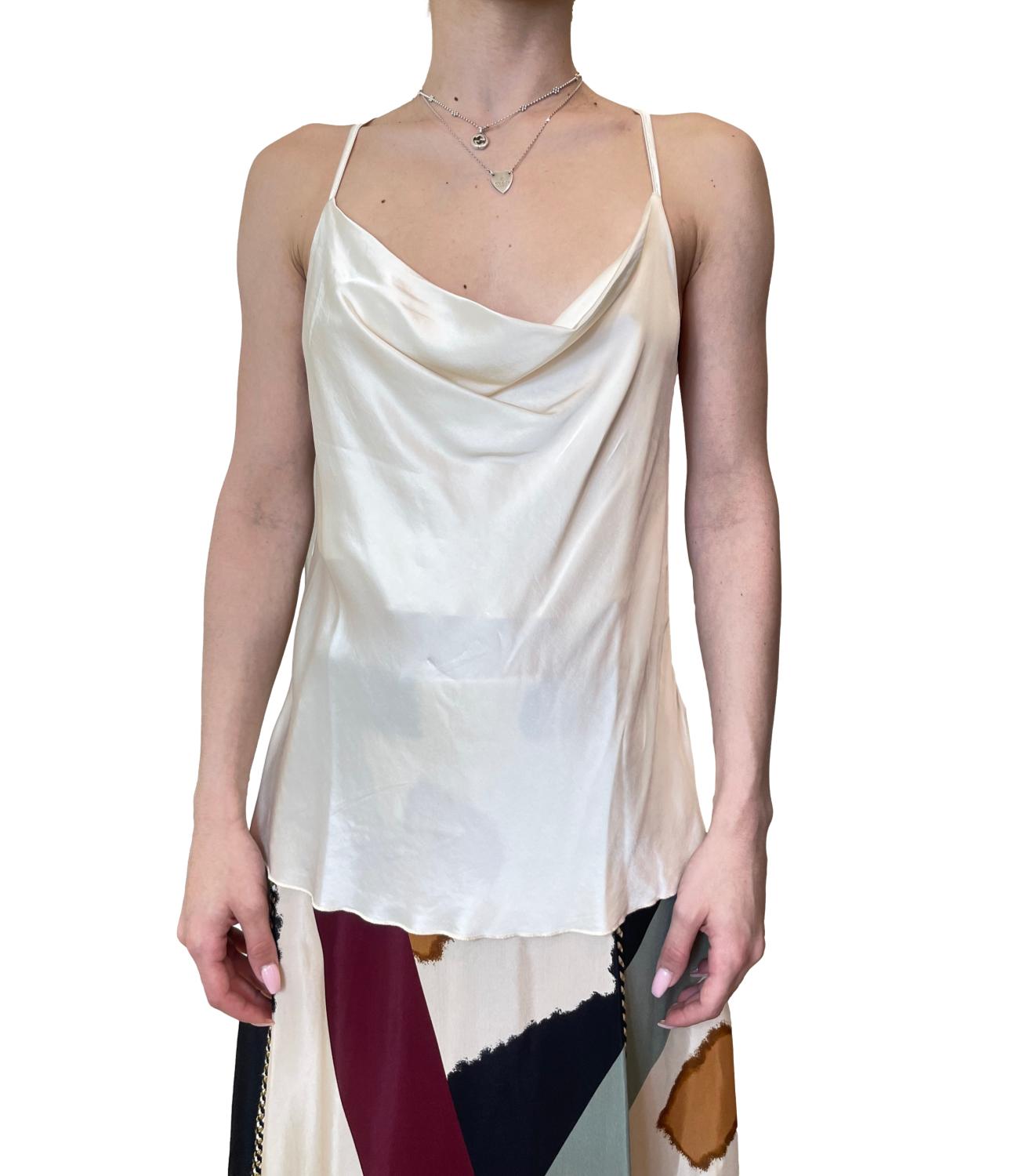 Dixie Canotta Burro Donna