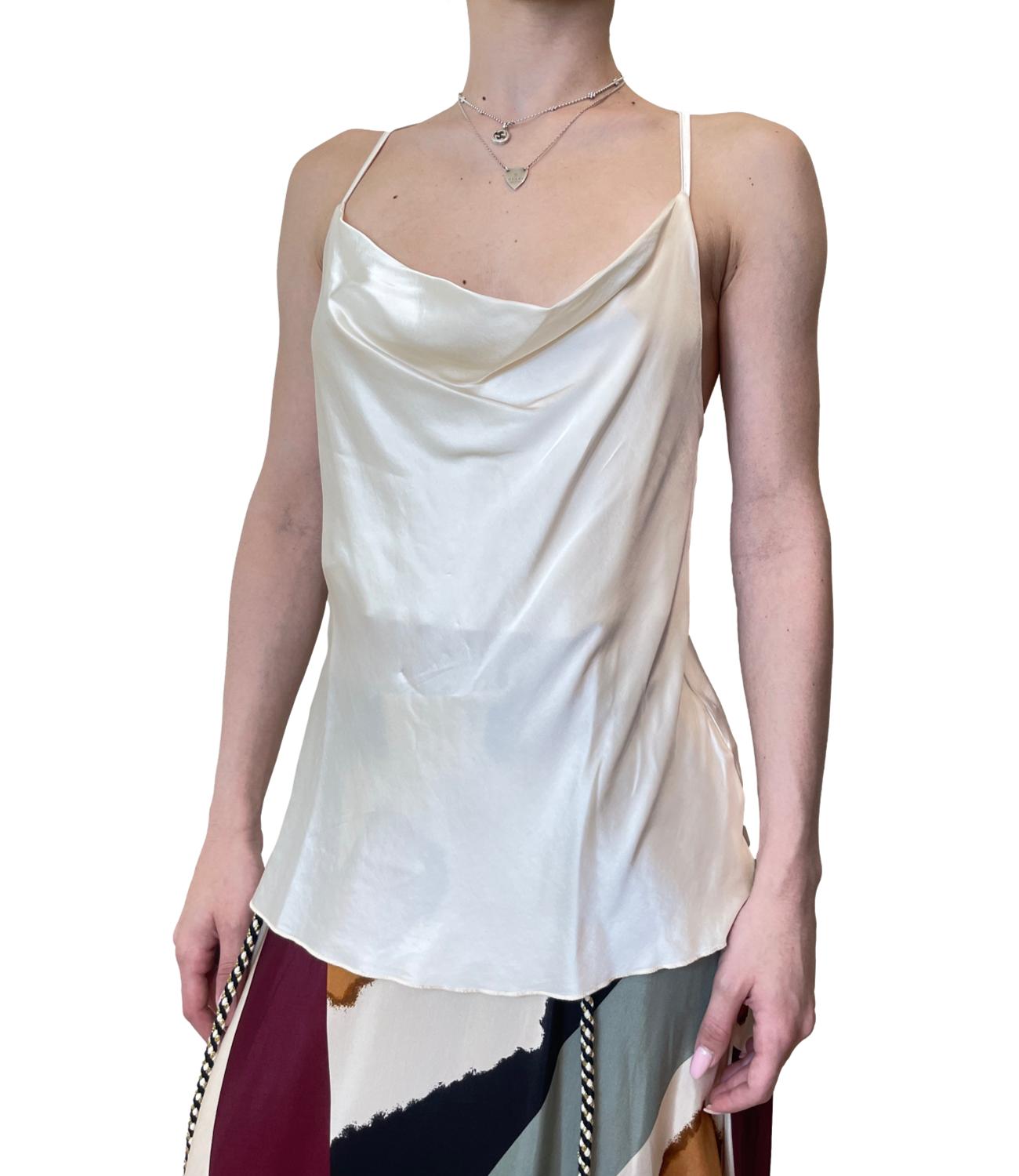 Dixie Canotta Burro Donna