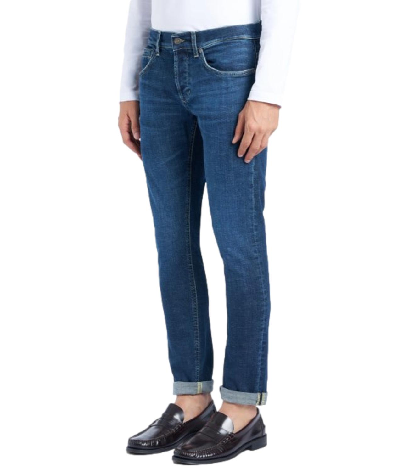Dondup Jeans George skinny blu uomo