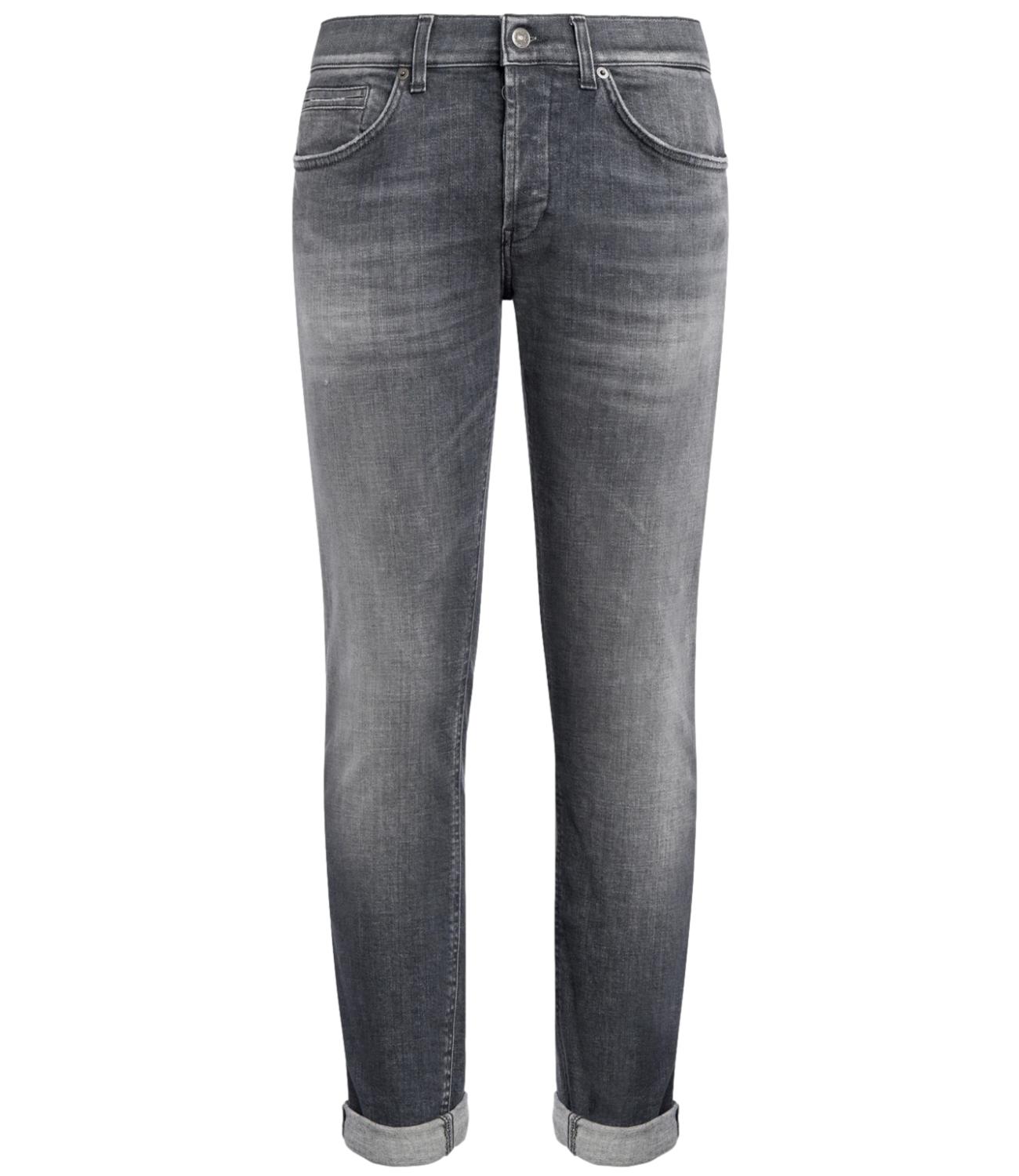 Dondup Jeans George skinny grigio uomo