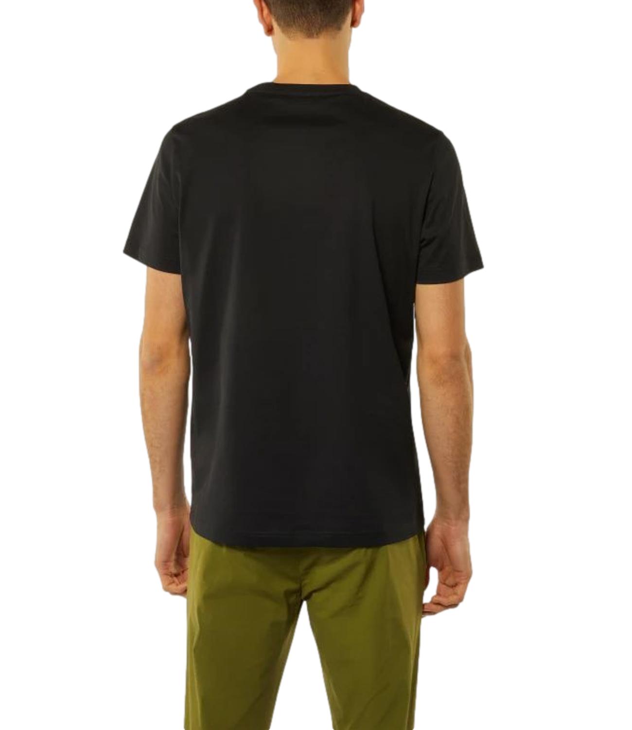 T-Shirt Uomo Nero Dondup