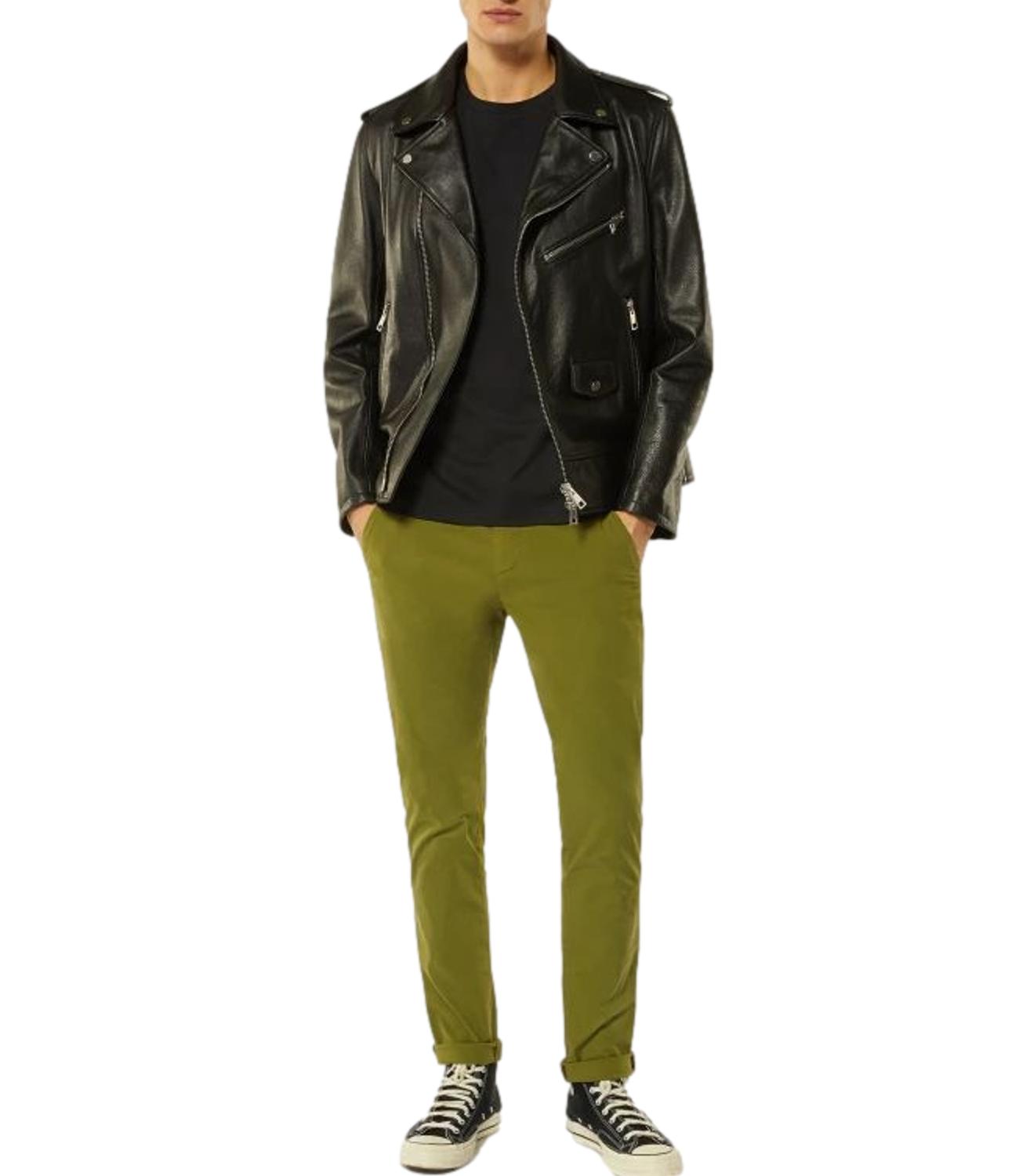 T-Shirt Uomo Nero Dondup