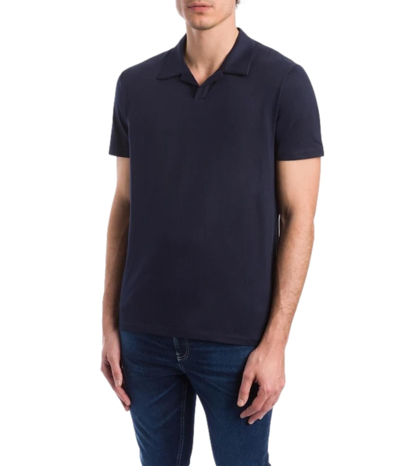 Dondup Polo blu universo uomo