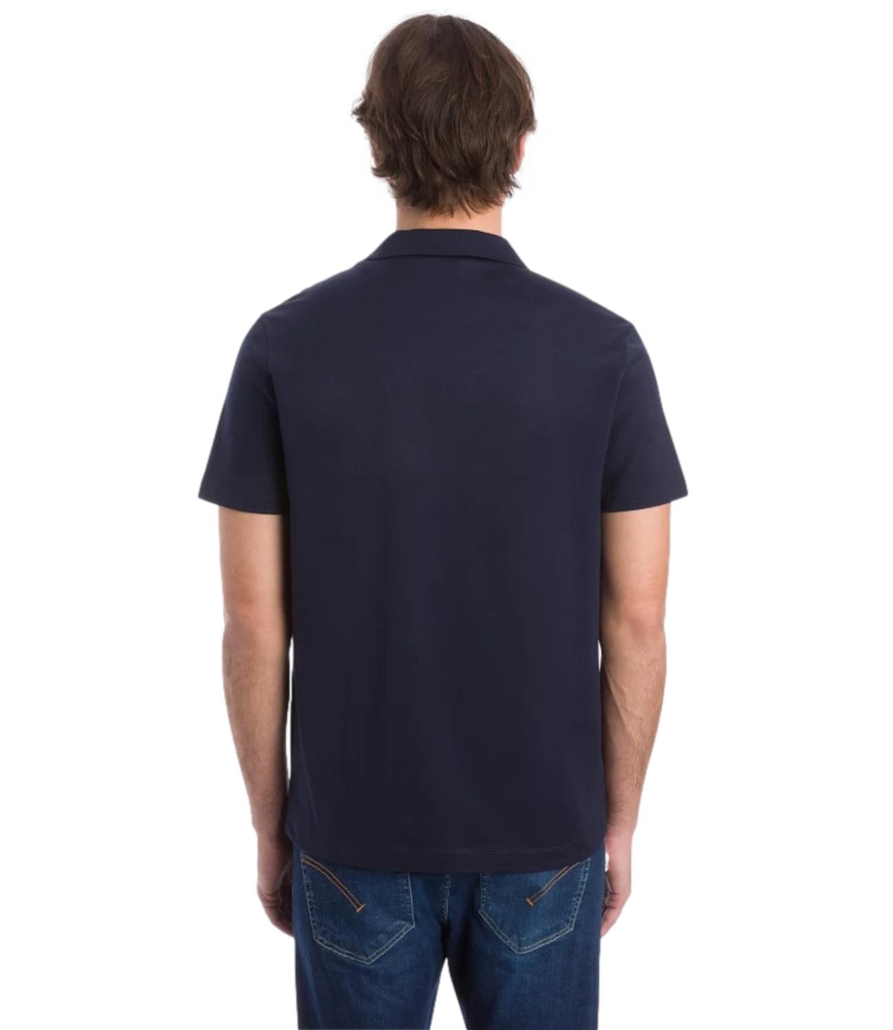 Dondup Polo blu universo uomo