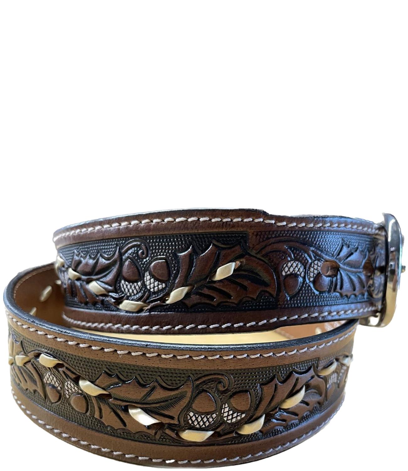 Cintura Unisex Marrone Charro fantasia quercia
