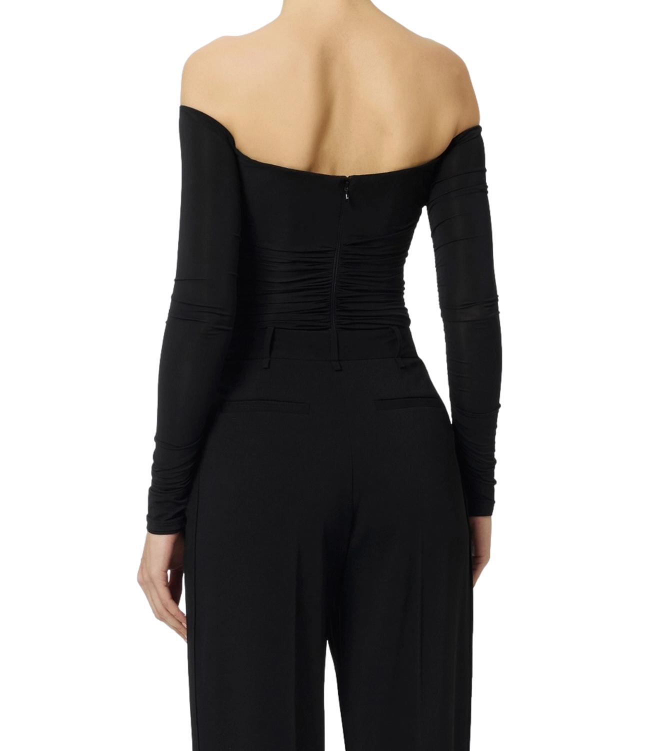 EF Body in jersey crêpe nero donna