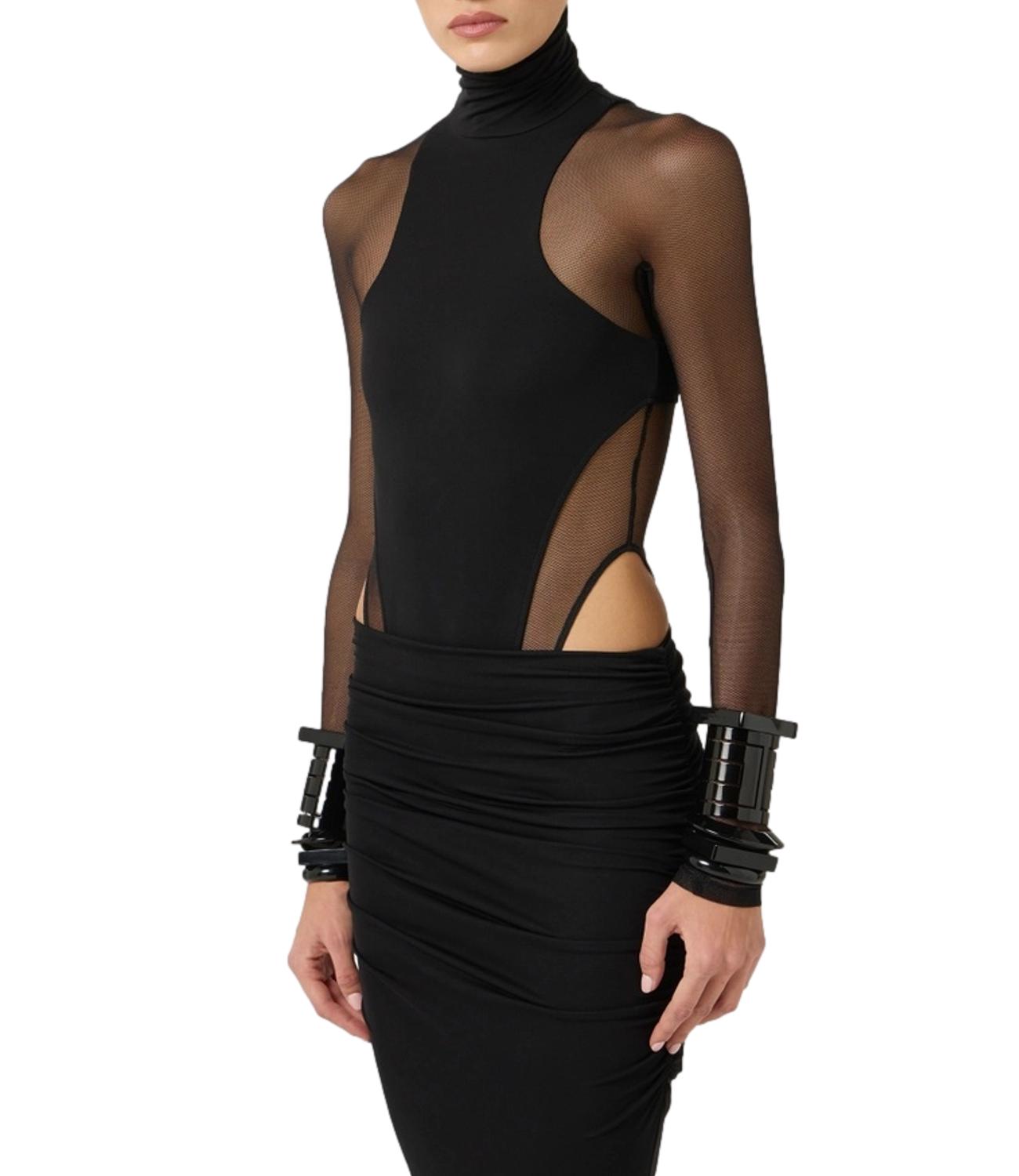 EF Body in jersey crêpe e tulle