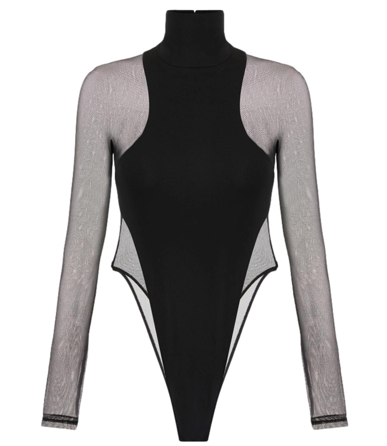 EF Body in jersey crêpe e tulle