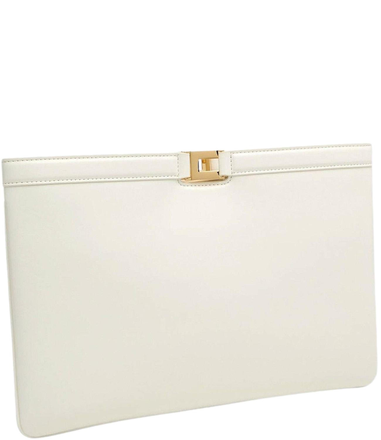 Borsa bianca lurex