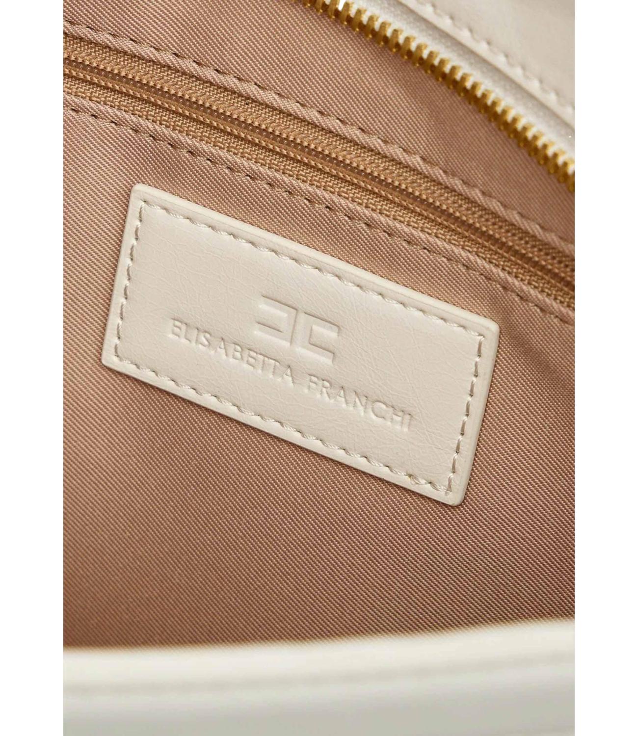 Borsa bianca lurex