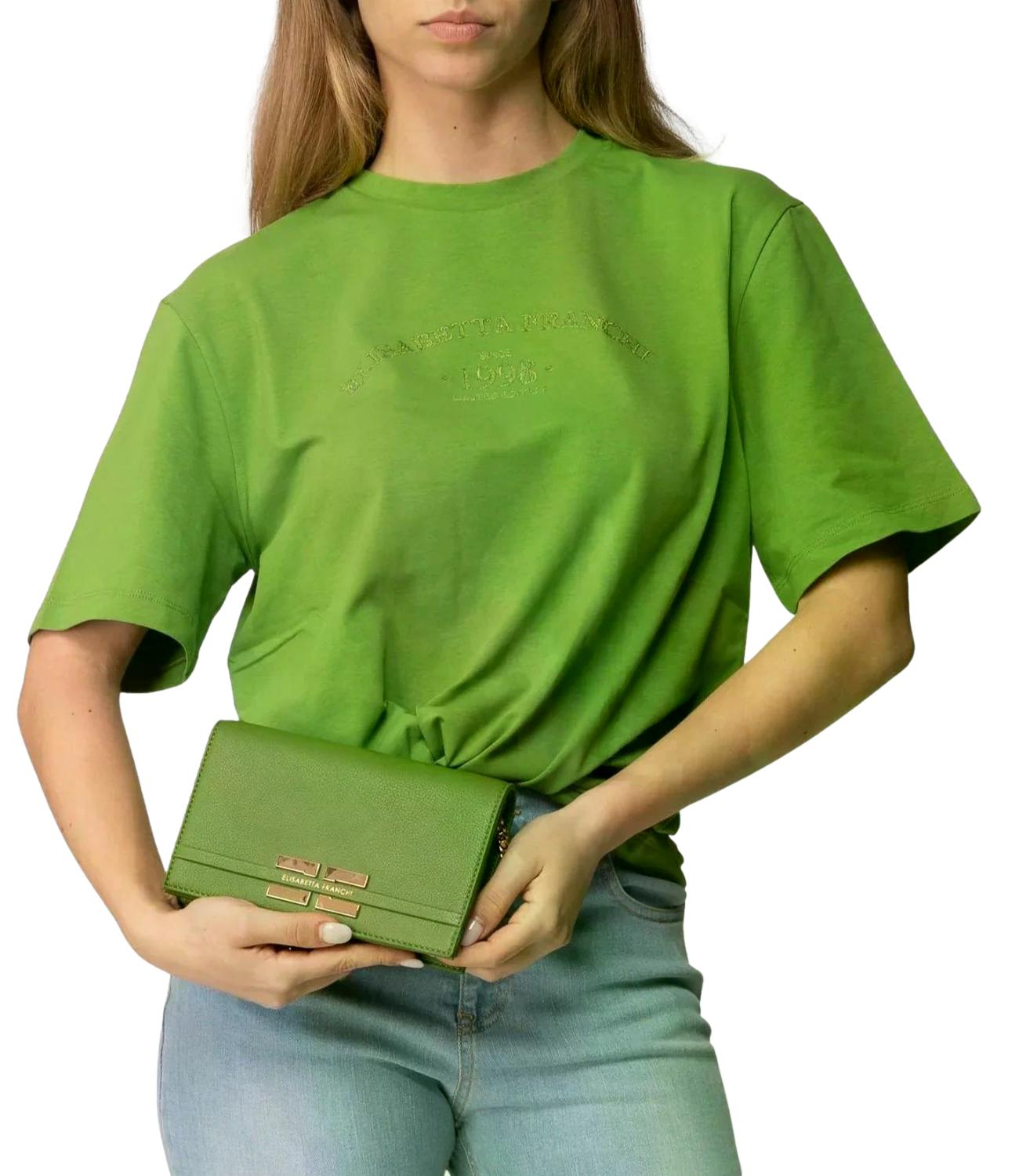 Borsa verde aloe clutch