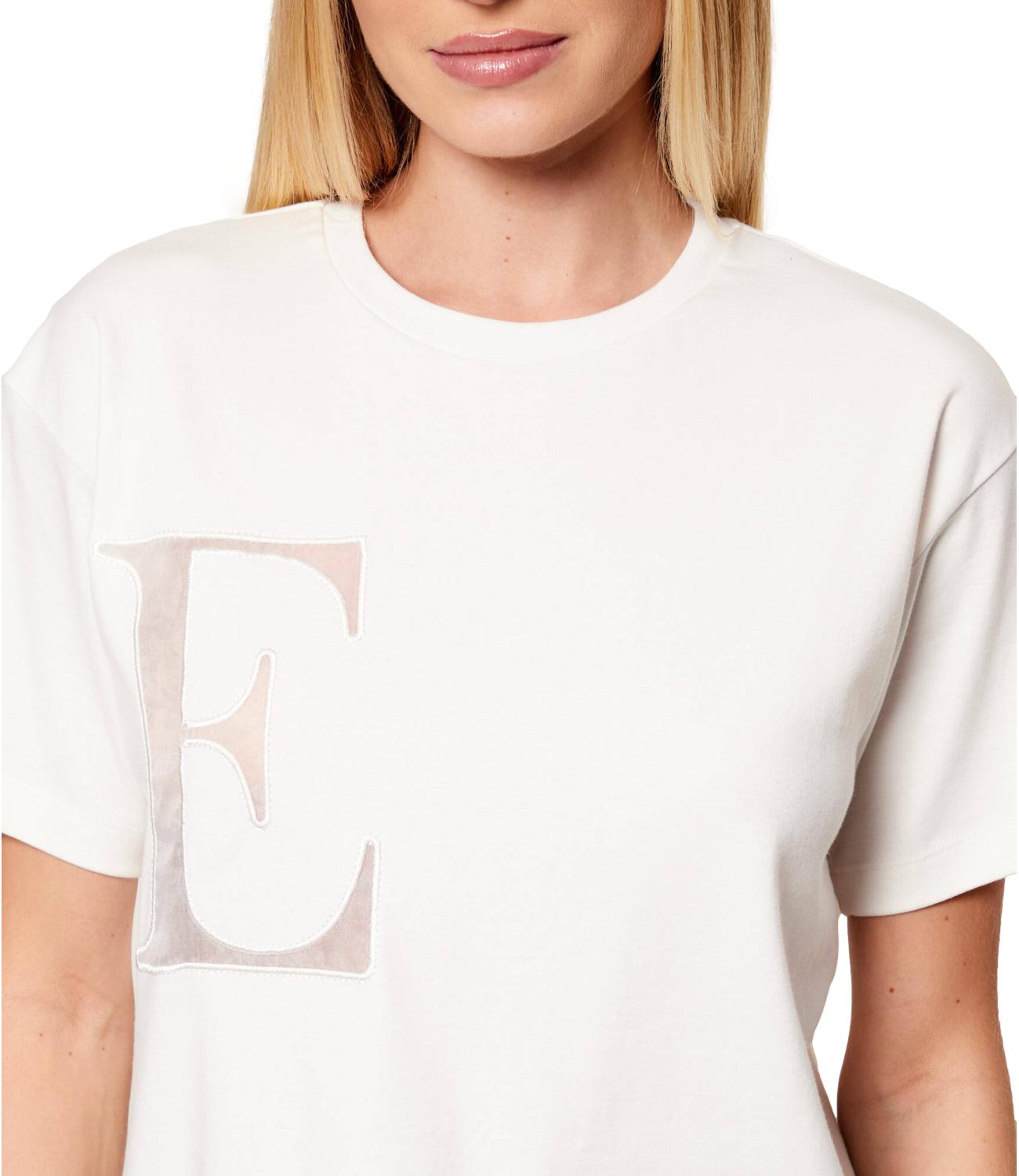 Ef t-shirt bianca donna