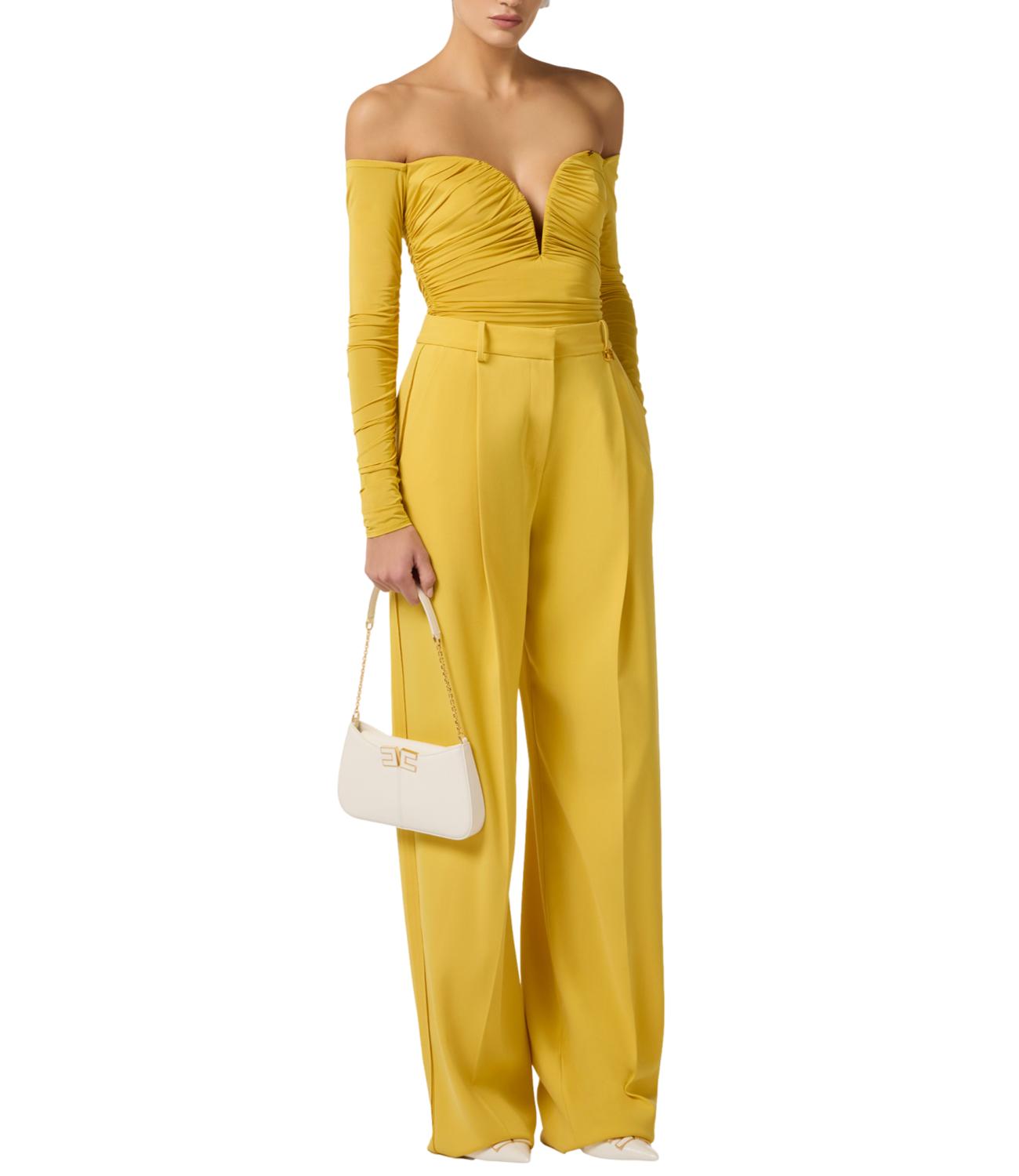 Pantalone regolare color sun