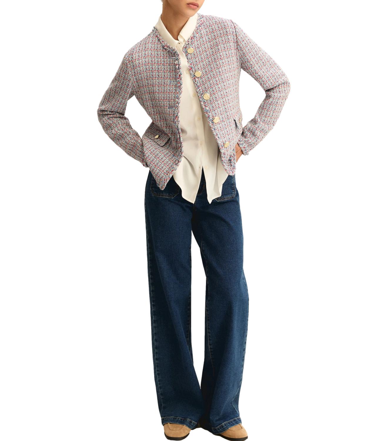 Emme Marella Giacca Emmribes Azzurro Donna