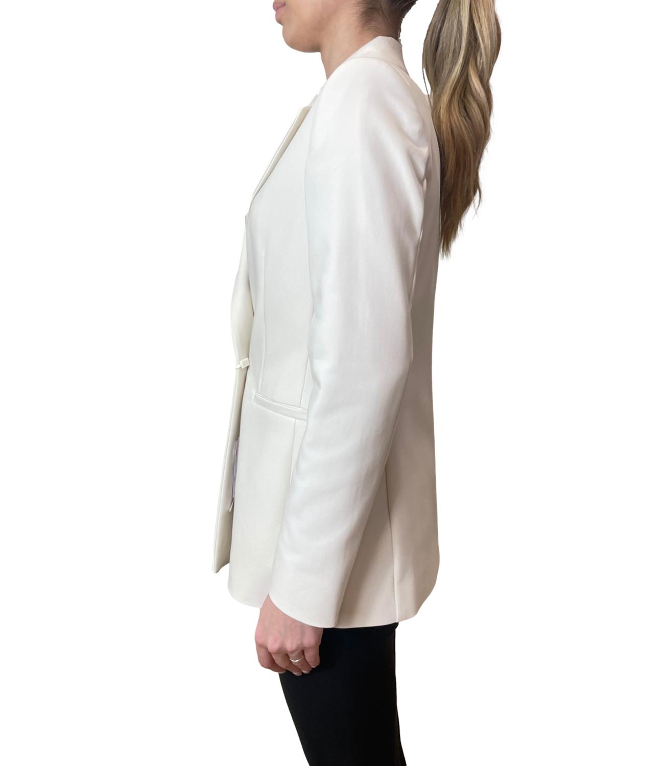 Emme Marella Giacca Emmrum1 Bianco Lana Donna