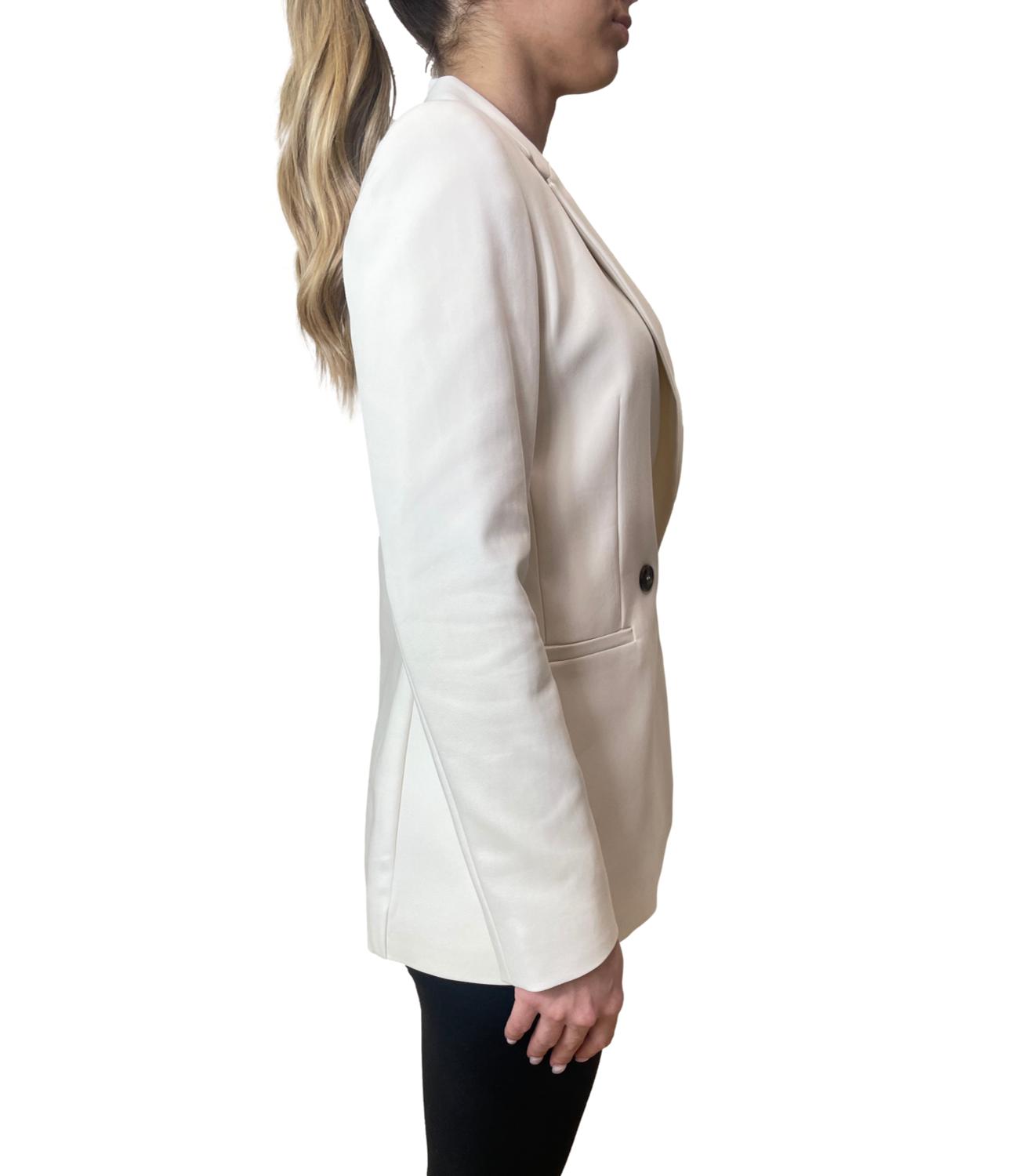 Emme Marella Giacca Emmrum1 Bianco Lana Donna