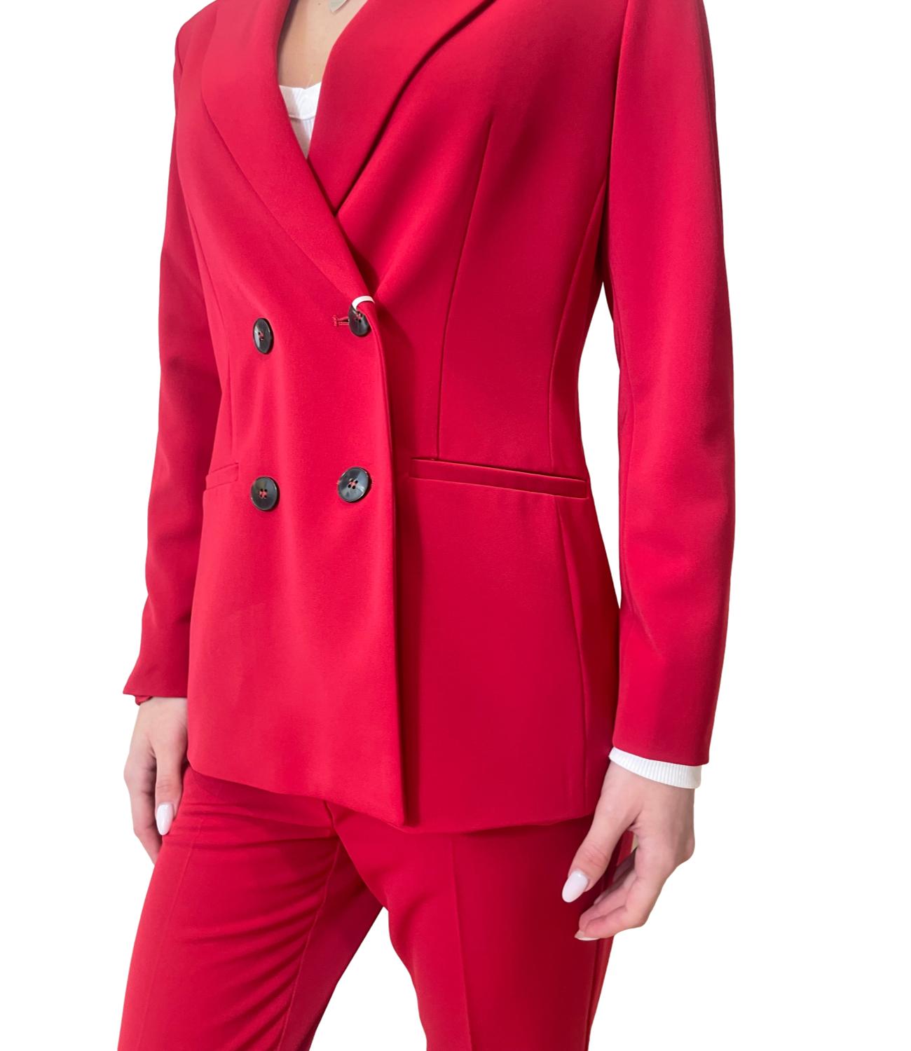 Emme Marella Completo Emmkaki Rosso Donna