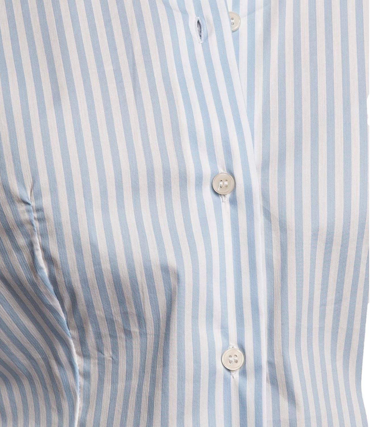 Emme Marella Camicia Emmtempo Riga Azzurra Donna