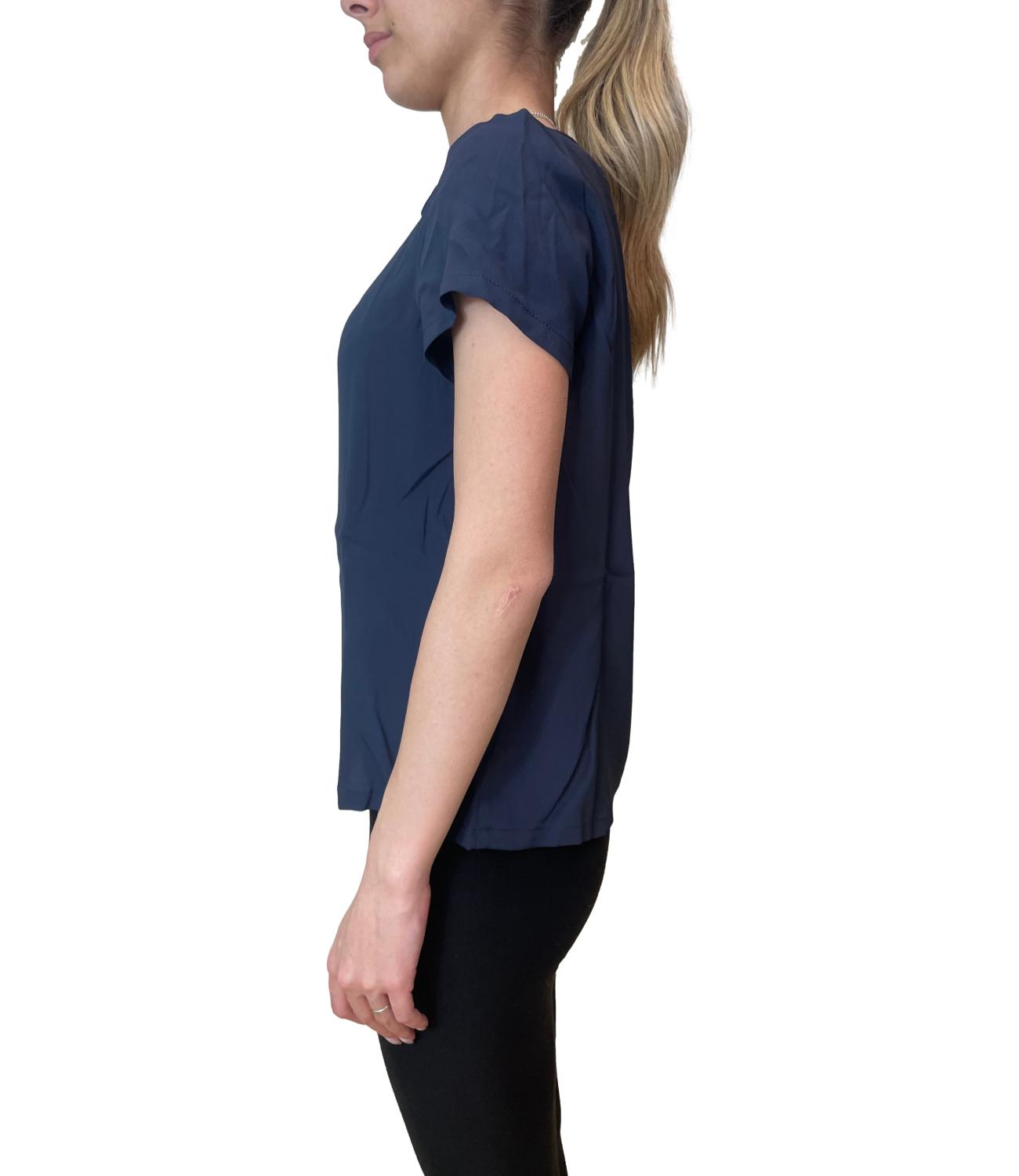Emme Marella Blusa Emmcartone Blu Donna