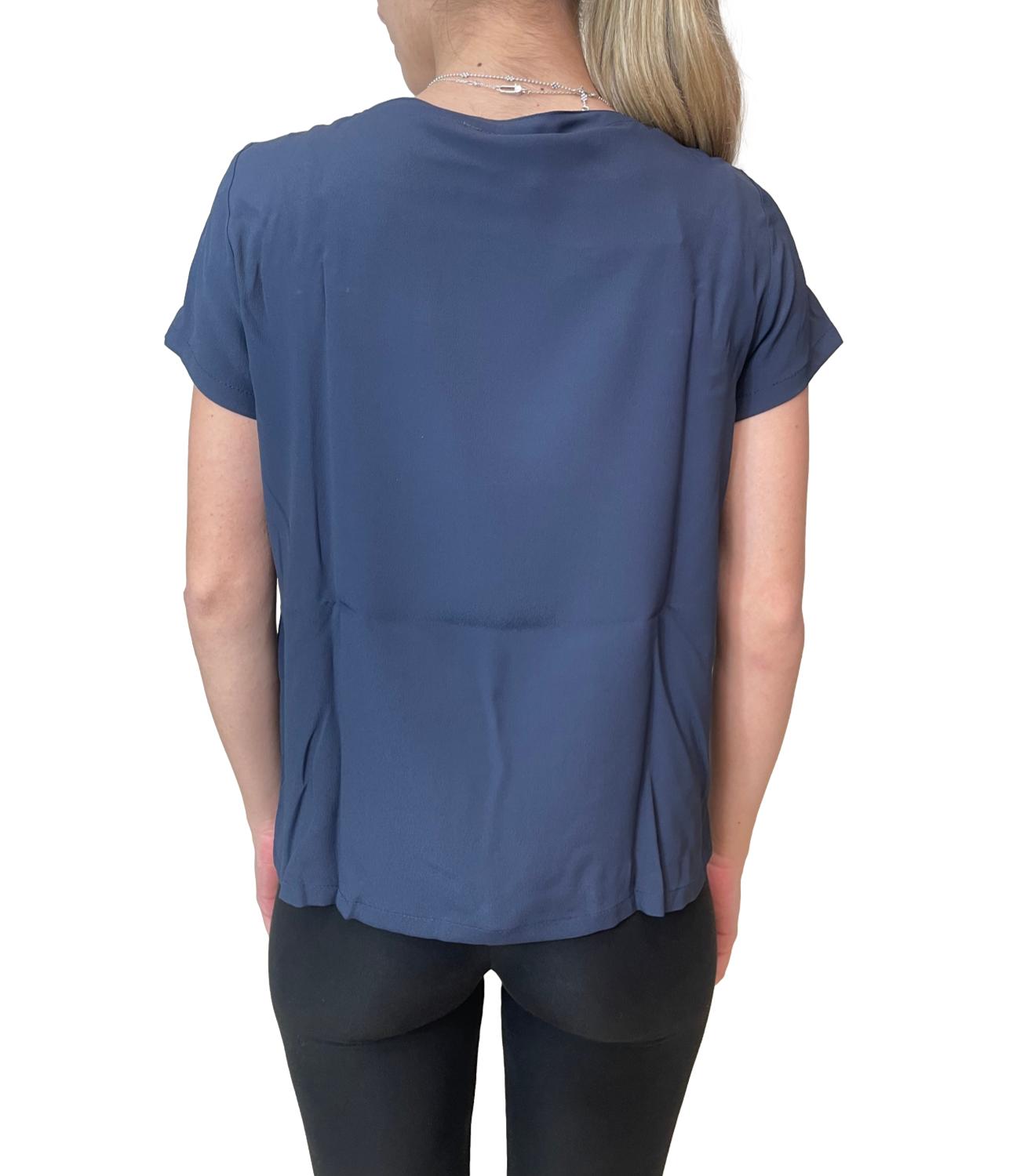 Emme Marella Blusa Emmcartone Blu Donna