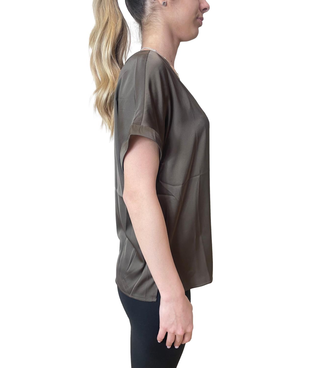 Emme Marella Camicia Emmramo Kaki Donna